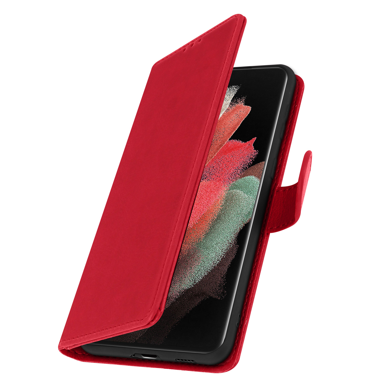handyhlle bunt Handyhlle fr Galaxy Z Flip7, Mobiwear Elite Pro, Bunt-Blumig