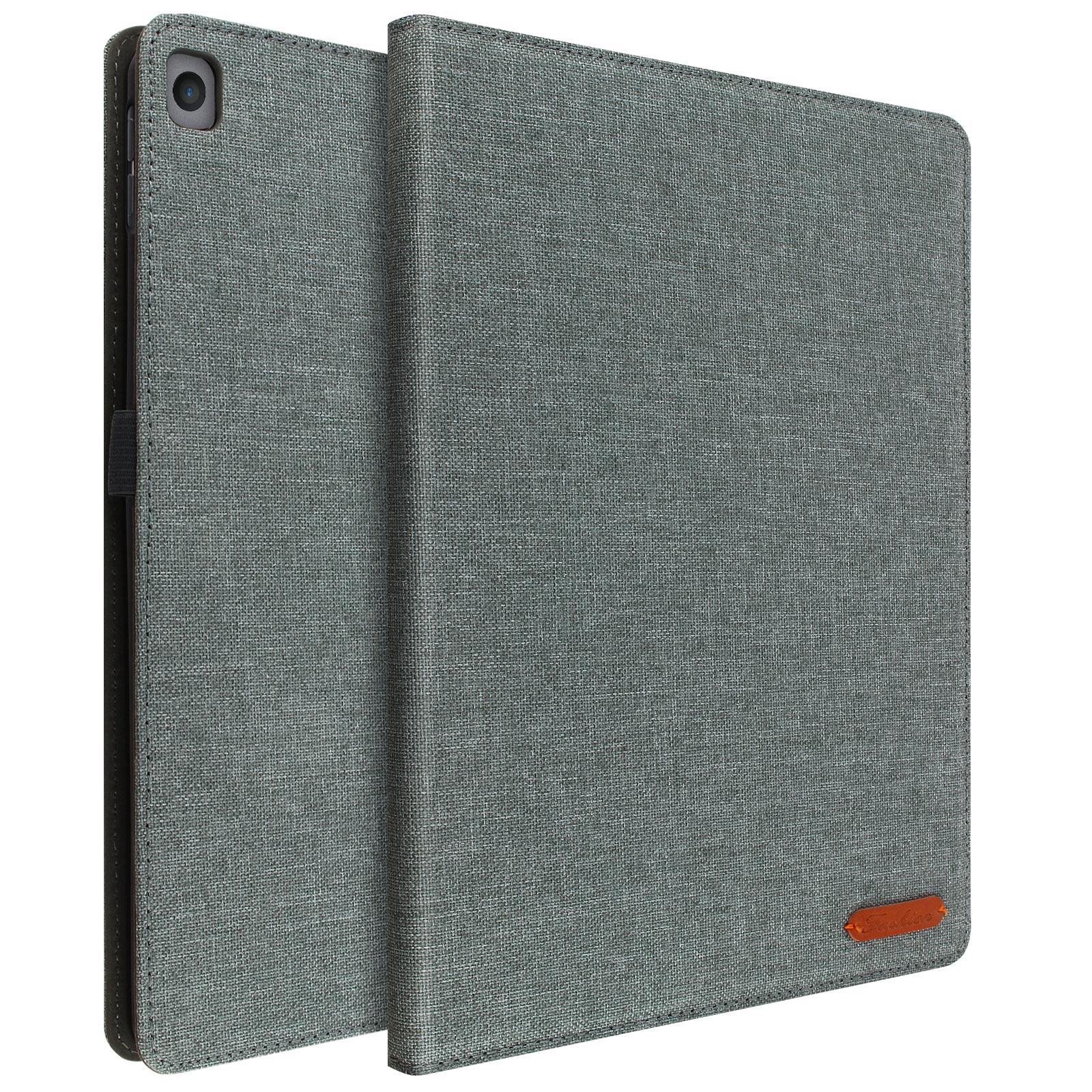Rosbtib Custodia Per IPad 10.2 Pollici (9a/8a/7a Gen) - Cover Leggera Con Supporto, Tasca Portacarte E Auto Sleep/Wake - Colore Verde - 4