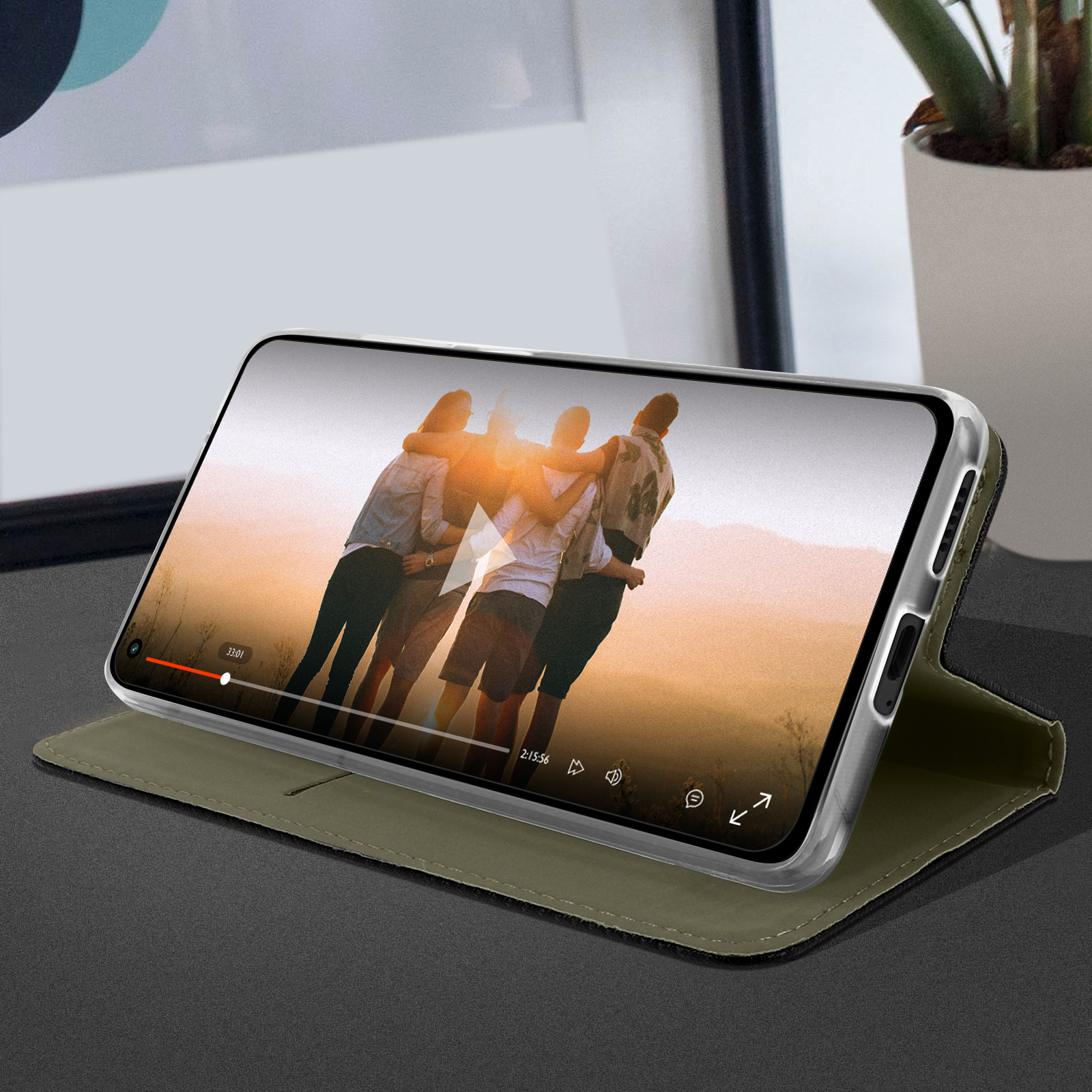 TIANCI Cover per Xiaomi Mi 11 Lite 4G/5G, Portafoglio Case