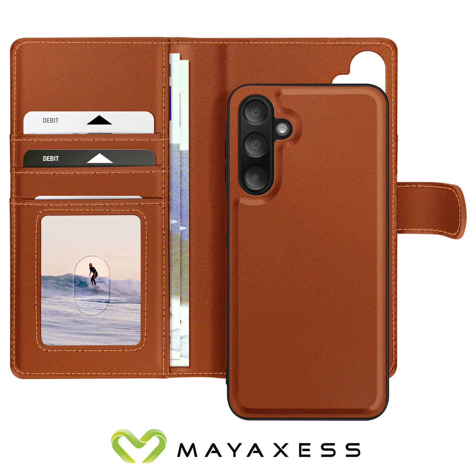 Cover Opaca per Samsung Galaxy A26 5G E Protezione Fotocamera Con 2