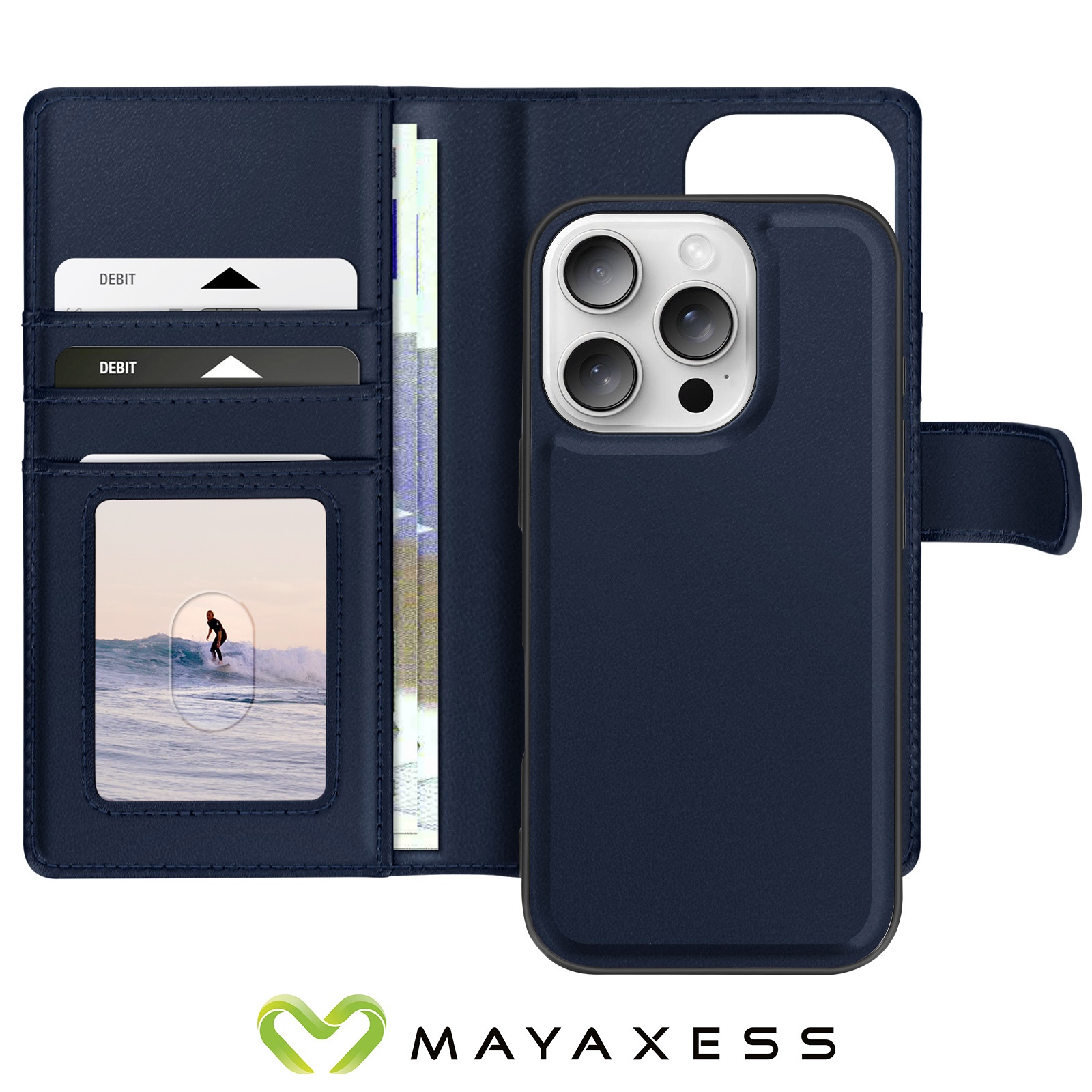 K-S-Trade Custodia per Cubot X20 PRO Cover Compatibile con Cubot X20 PRO Custodia Libretto Magnetica Portafoglio Flip Wallet Case Porta Carte in Similpelle PU Removibile Marrone