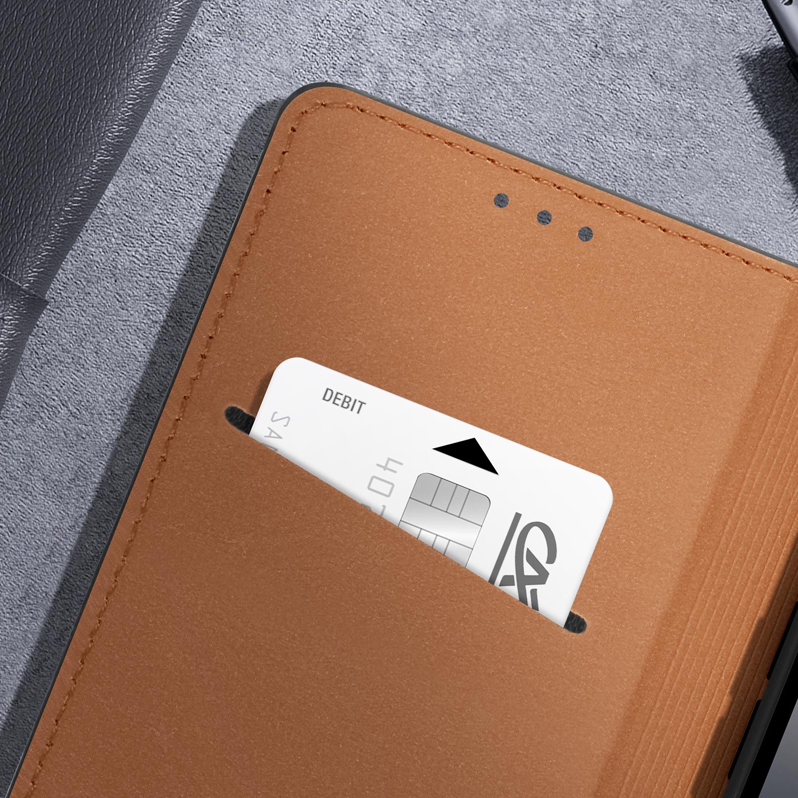 Custodia Portafoglio In Pelle Vera Con Supporto Per IPhone 16e - Spedizione Veloce