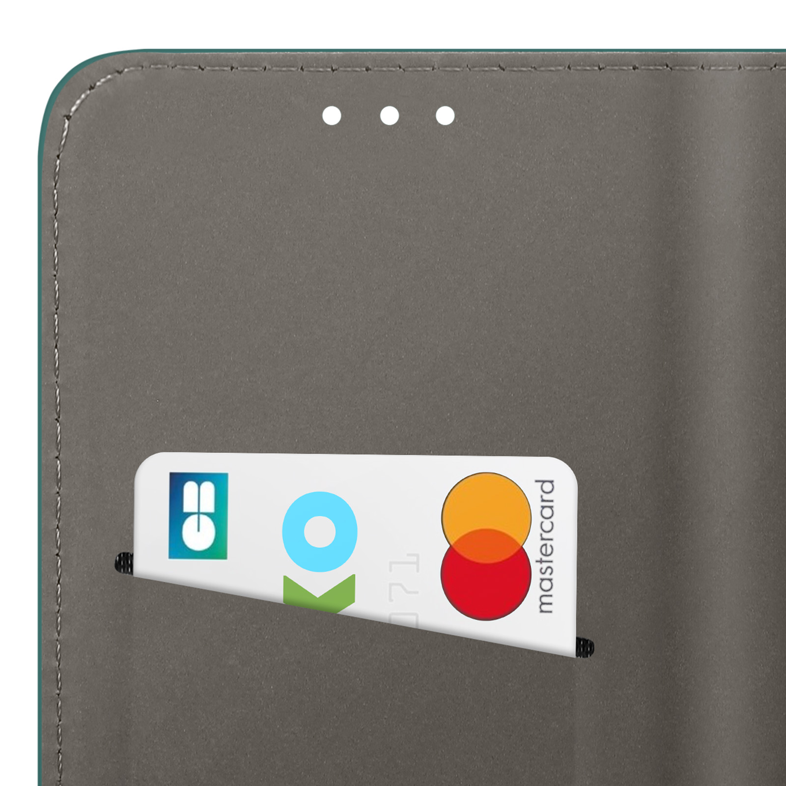 Custodia A Portafoglio In Pelle Per Motorola Moto G15 E G15 Power - Cover Antiurto Con Flip, Chiusura Magnetica E Fessure Per Carte - Colore Barca