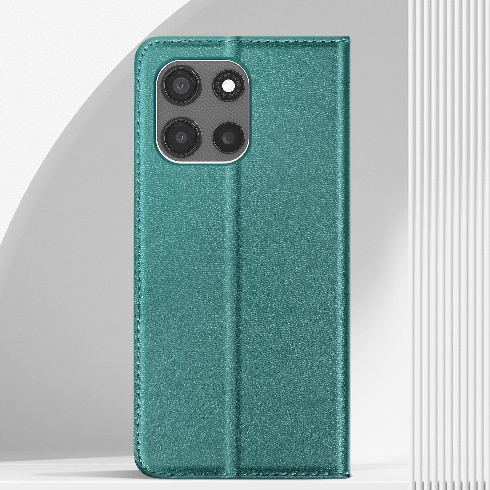 BAILI Custodia a Portafoglio per Motorola Moto G15/G15 Power