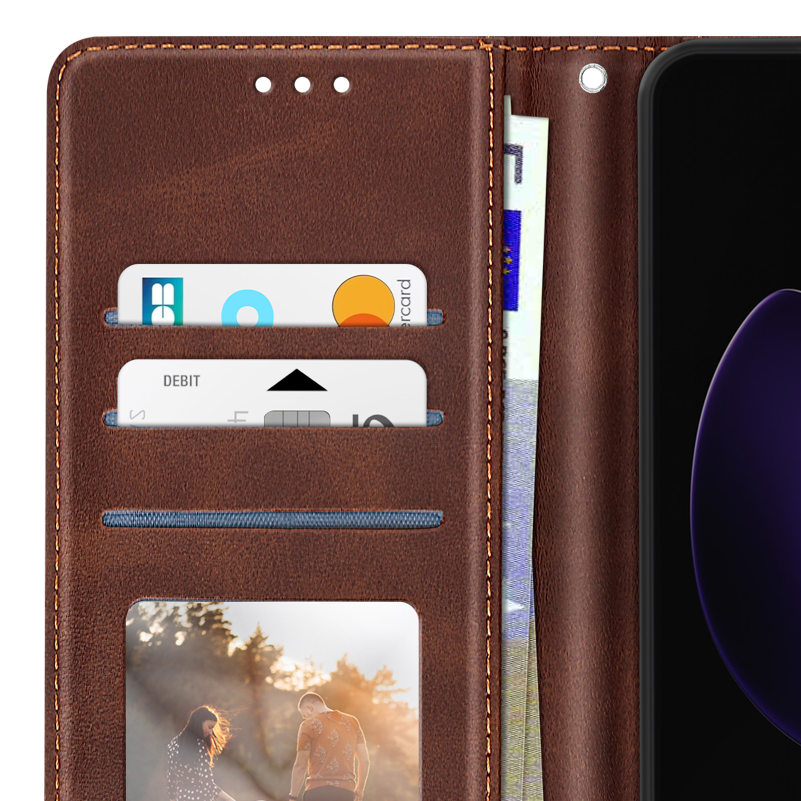 Custodia Portafoglio Con Stampa Leopardo Per OPPO Reno 6 5G – Cover A Libro In Pelle Con Porta Carte E Chiusura Magnetica
