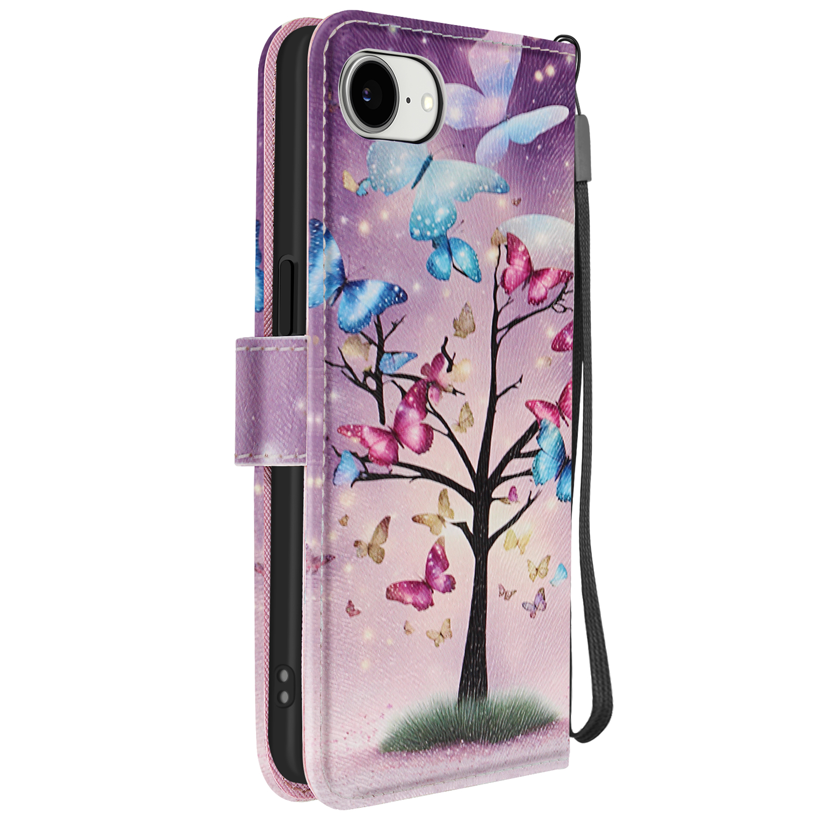 Custodia Portafoglio Ueebai Per IPhone 16e - Pelle PU Con Chiusura