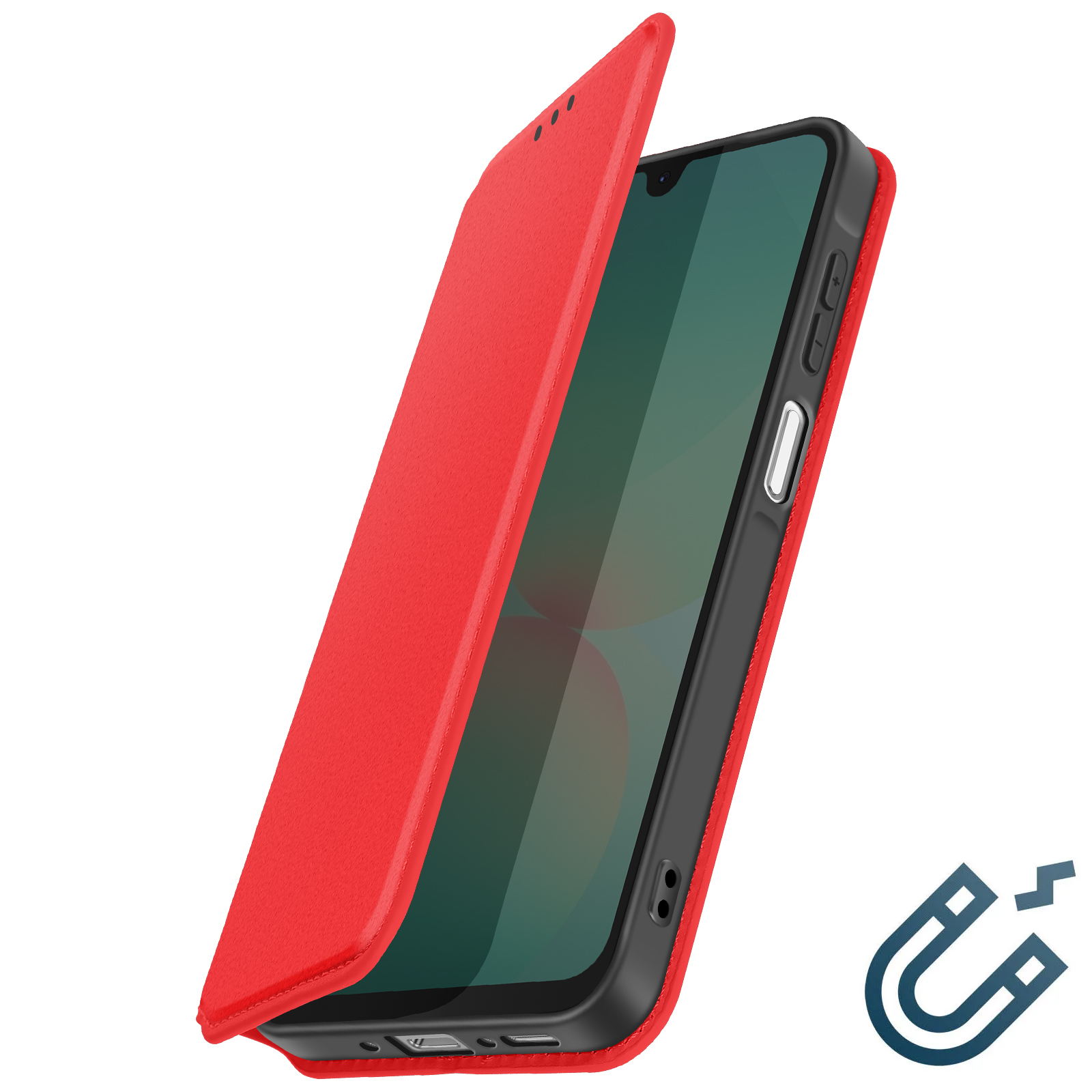 Custodia Antiurto A Doppio Strato TPU+PC Per Tecno Camon 18 – Con Cavalletto Magnetico Girevole 360°, Viola
