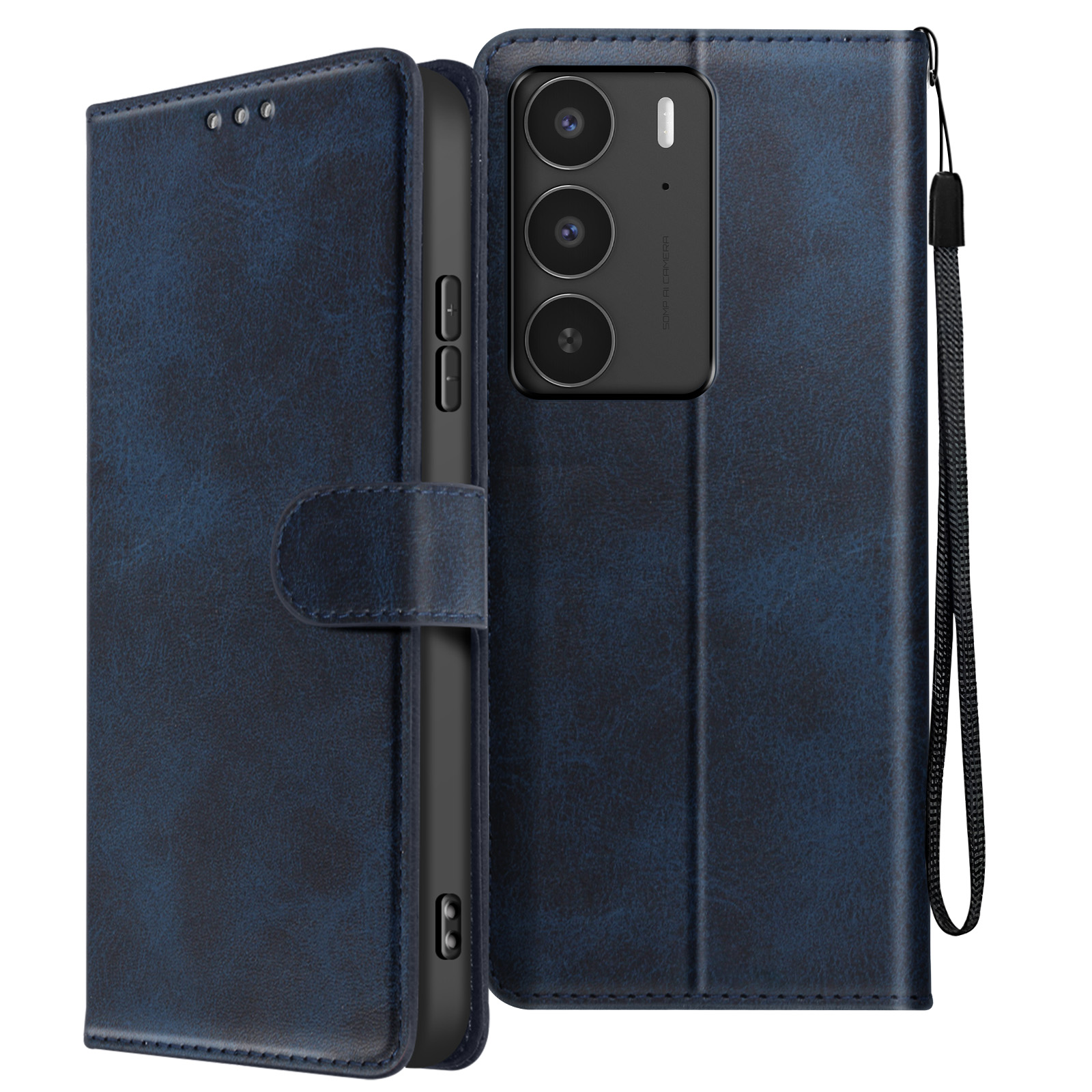 Cuson Rosso Custodia in Pelle Flip Case Protettiva Cover