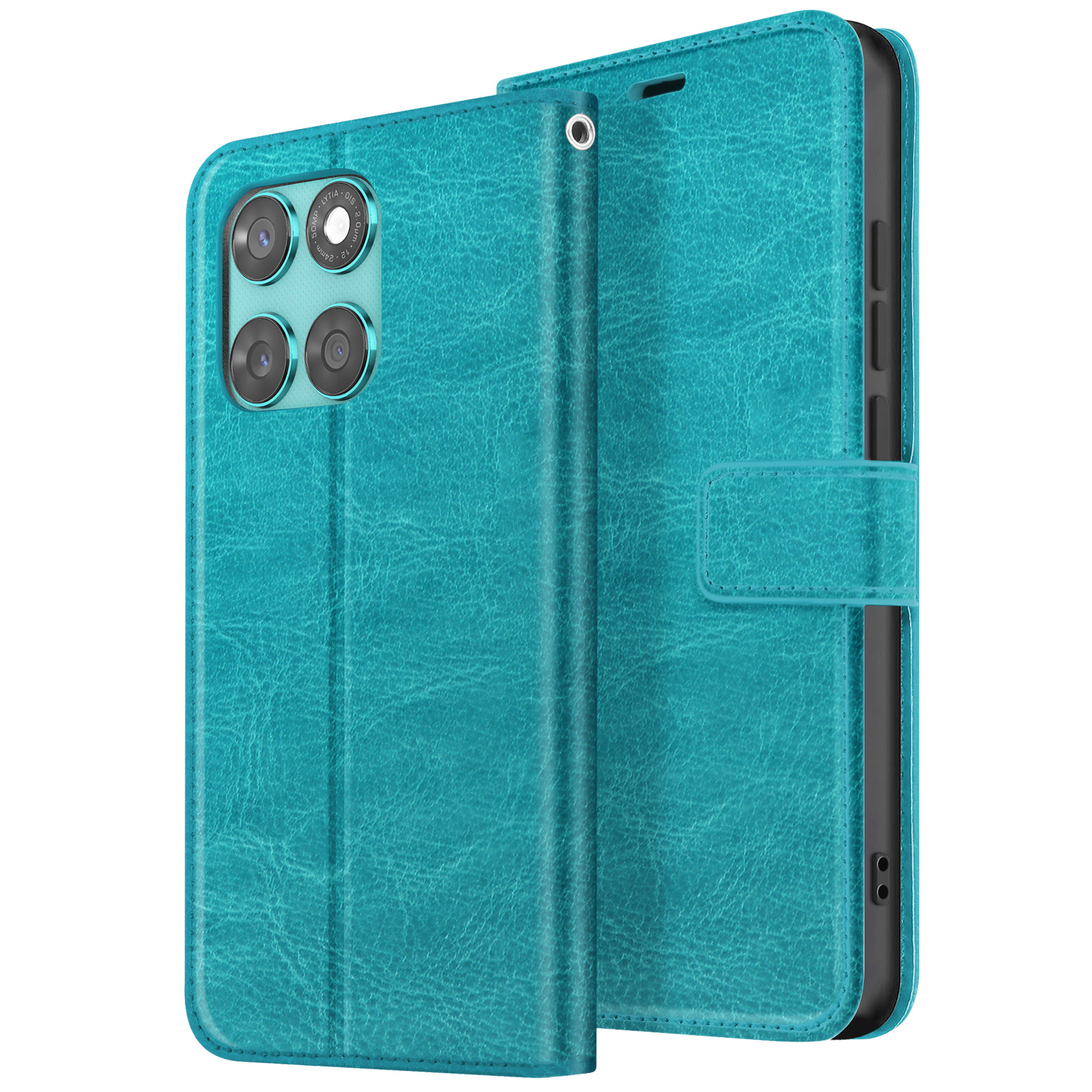 SEAHAI Cover Custodia Folio in Pelle per Oppo A60 4G, Premium