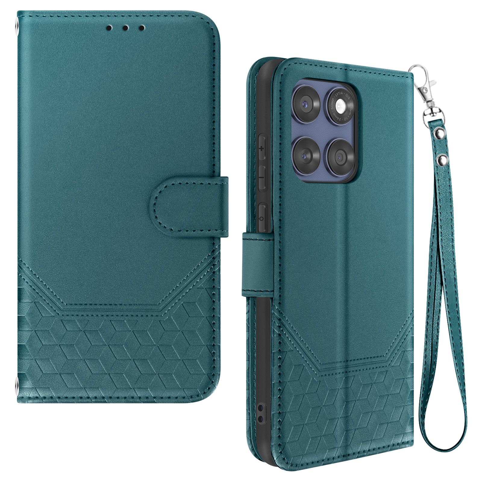 SEAHAI Custodia Folio Per Motorola Edge 40 - Cover In Pelle PU Con Slot