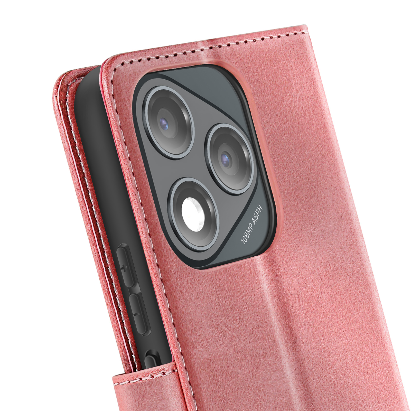 Coque étui Portefeuille Pour Xiaomi 15T - Cuir Synthétique Et Silicone, Rabat Magnétique, Porte-cartes, Lavande