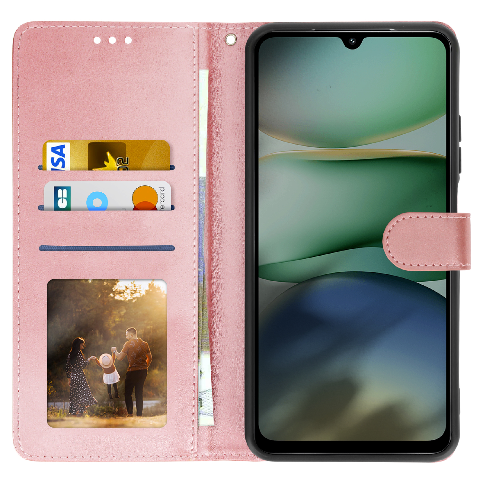 Housse étui Portefeuille à Clapet Pour Xiaomi Redmi A5 / POCO C71 - Similicuir - Multi-couleurs