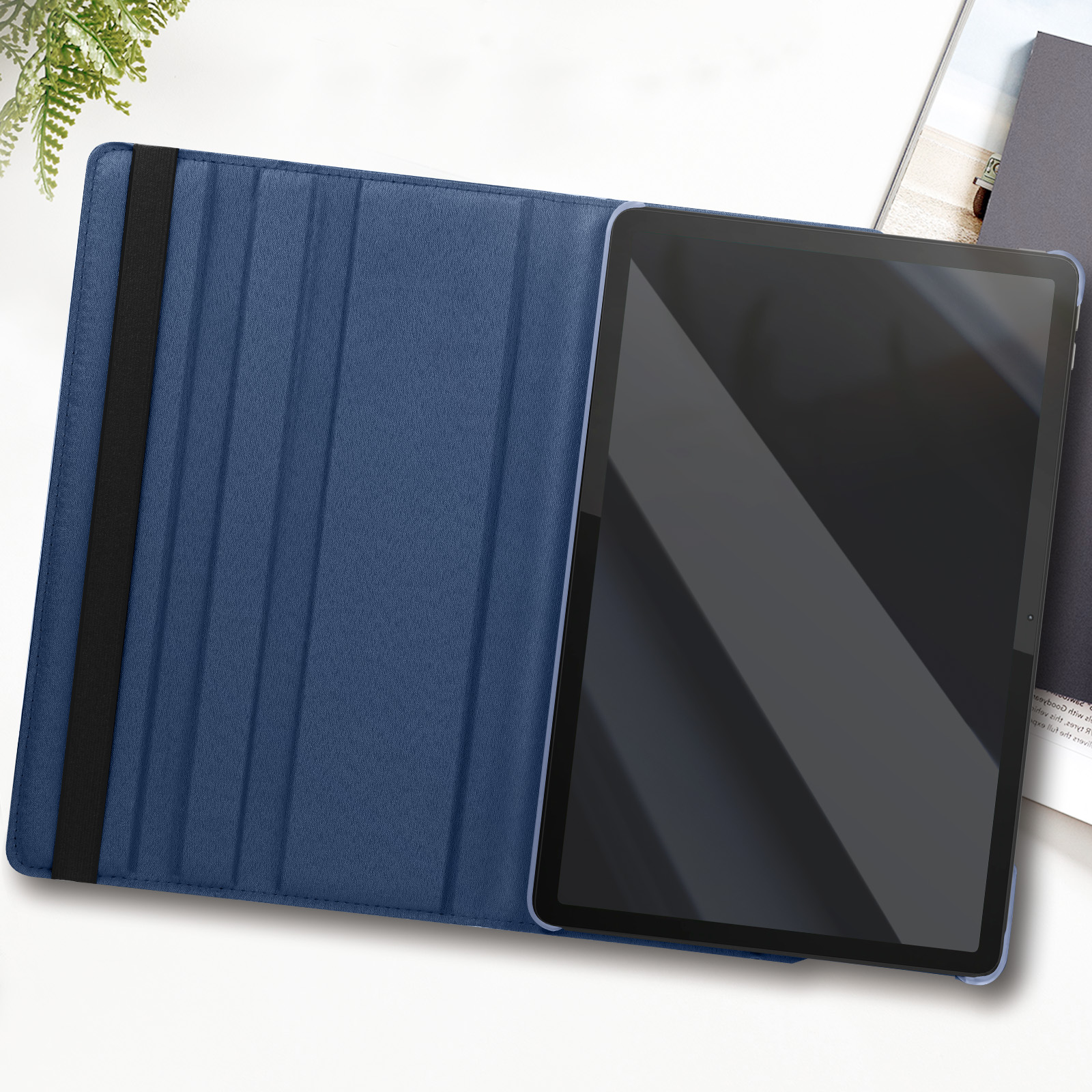 Custodia Moex Per Tablet Lenovo Tab M11 Con Cerniera E Tasca, In Nylon Imbottito, Colore Antracite - 2