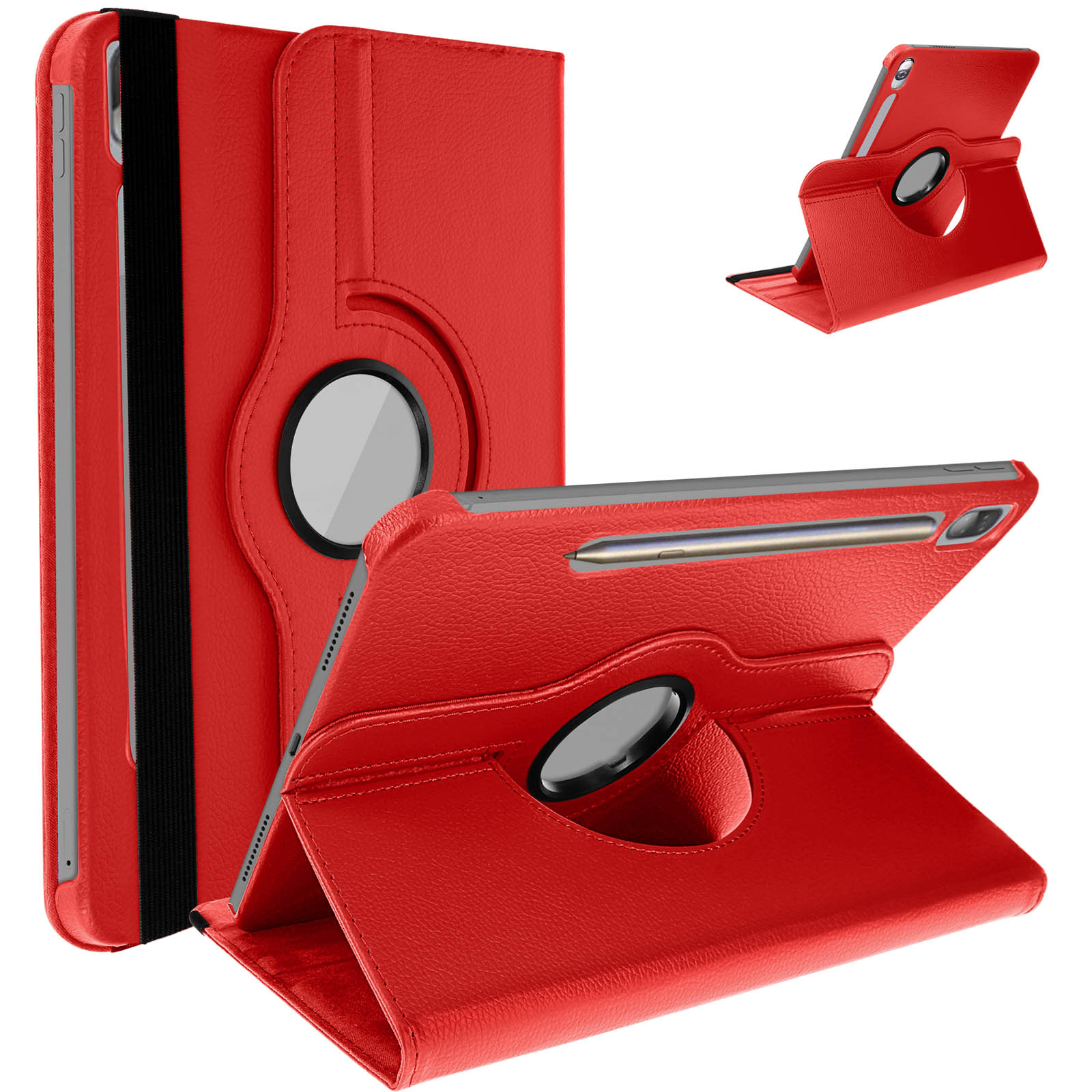 Custodia Per Lenovo Tab P11 Pro Gen 2 In Pelle Con Supporto: TINGYR Cover Protettiva Anti-Graffio - 2