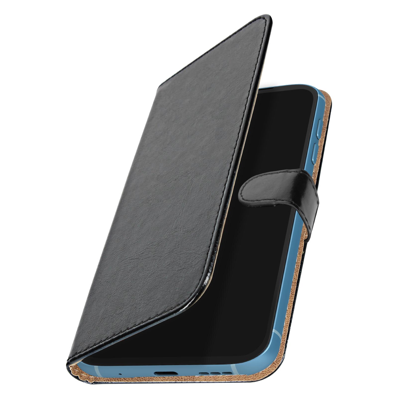 Avizar Coque pour iPhone 16 Pro Silicone Finition Mate Soft Touch Bleu