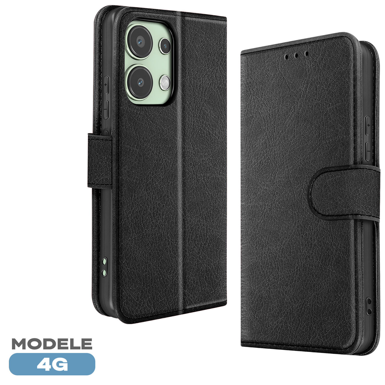 Verco Custodia Sottile Trasparente Per Xiaomi Redmi Note 13 4G, Cover In TPU Flessibile Anti Graffio