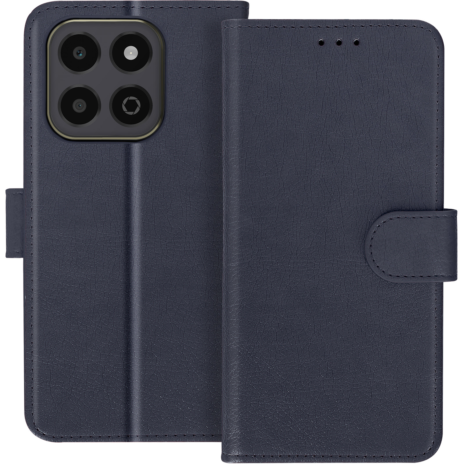 Coque pour Honor X6b - housse etui silicone gel fine + verre trempe - NOIR - htdmobiles