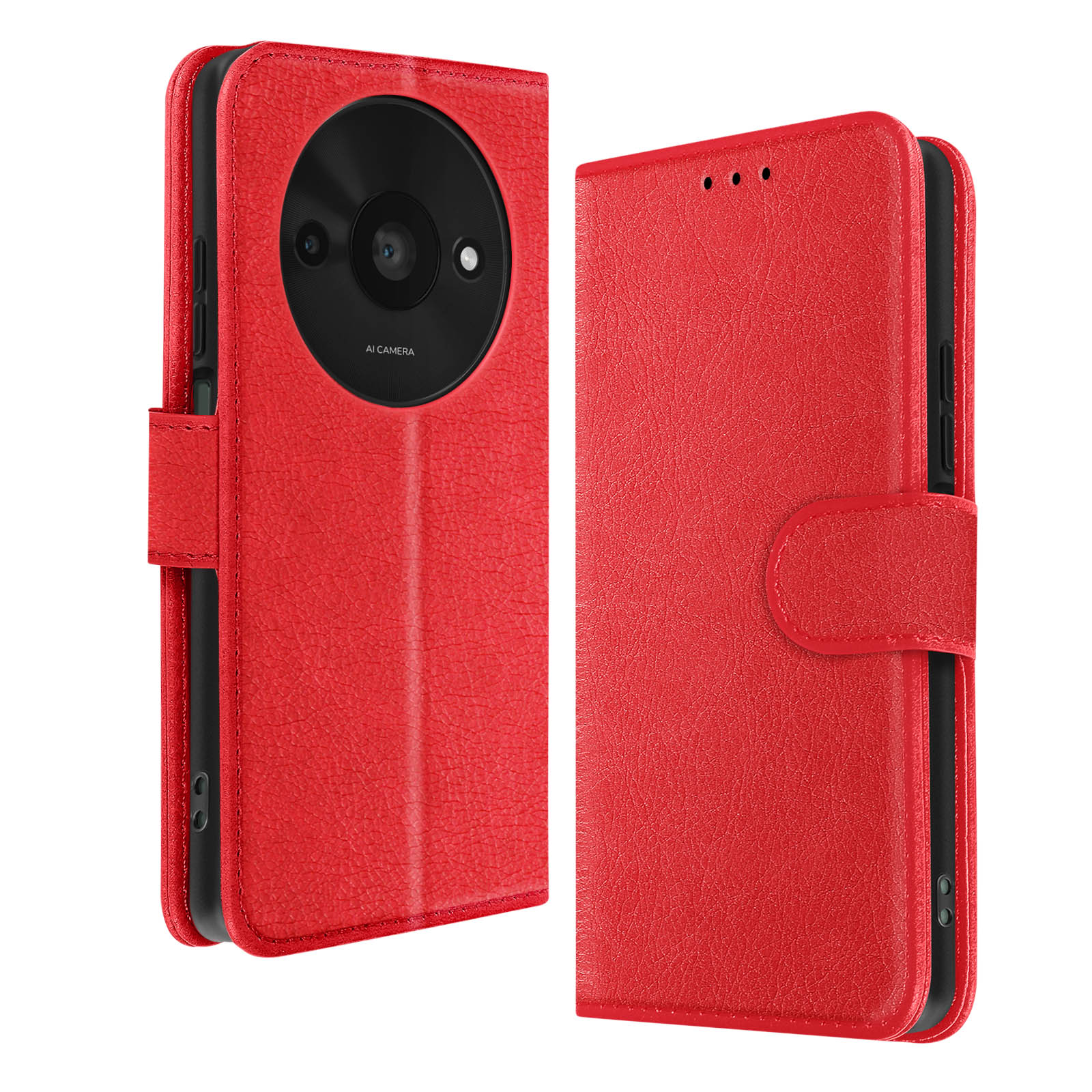 Cover Compatibile con Xiaomi Redmi A3 e 2 pezzi vetro temperato