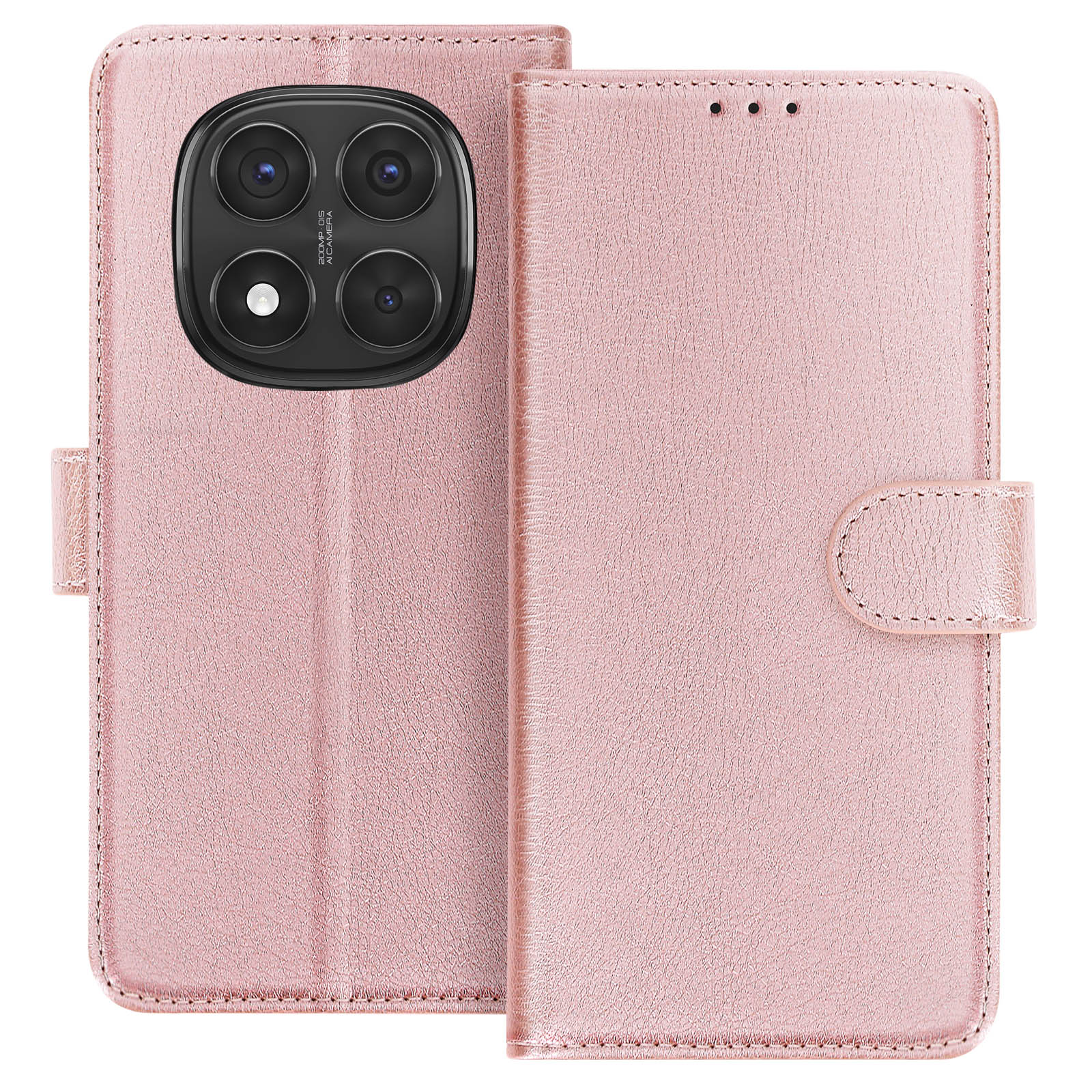 Custodia A Portafoglio Con Chiusura Magnetica Per Xiaomi Redmi Note 14 Pro Plus 5g Poco X7 344316p