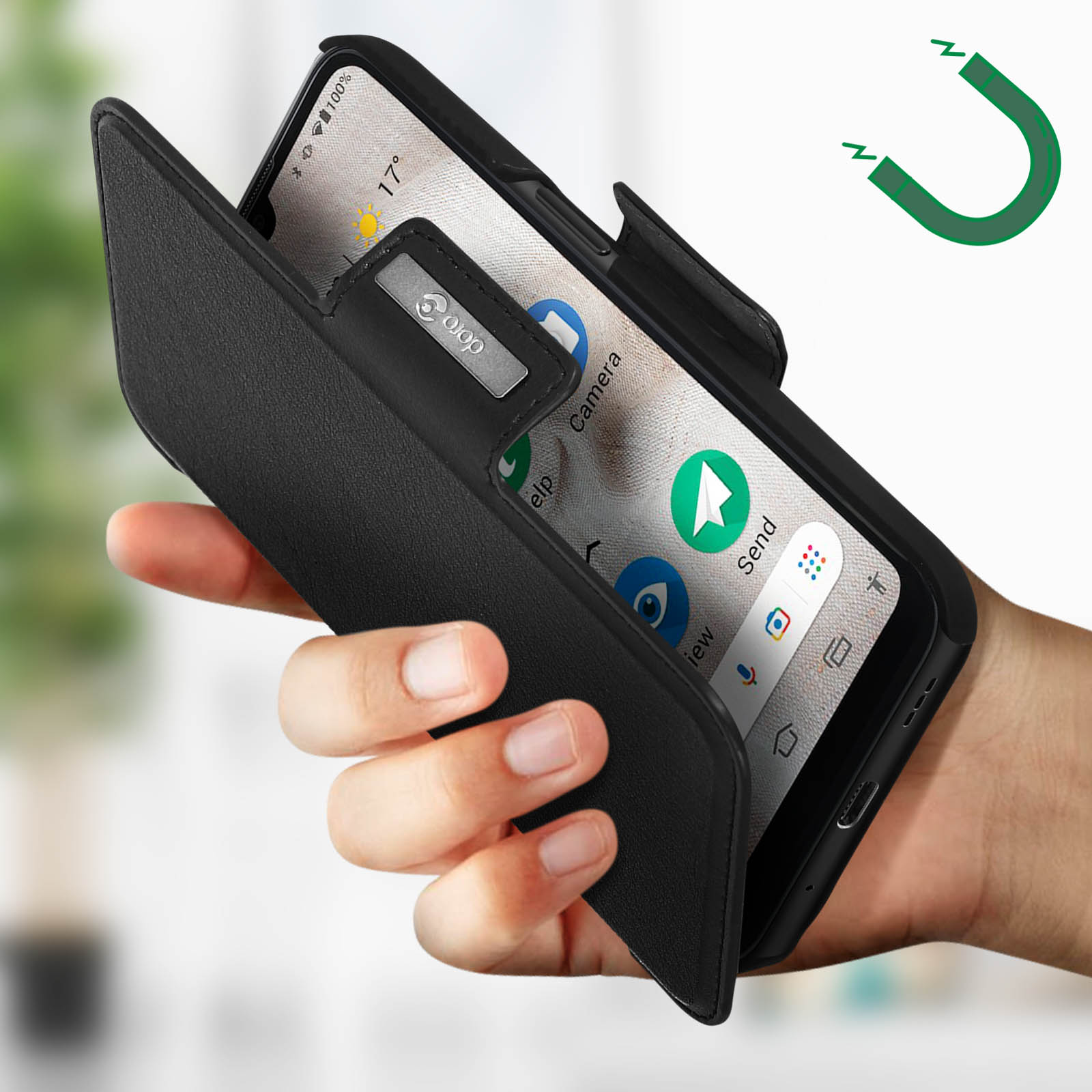 Custodia Portafoglio Per Doro 8100 8200 Doro 8100 / 8200 Wallet Case