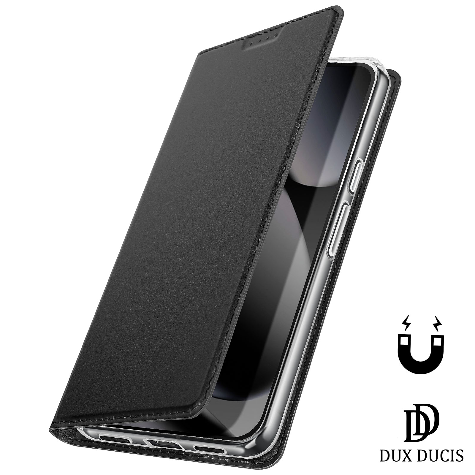 Housse Néoprène Pour Google Pixel 4 Avec Clip - Noir, Protection Slim