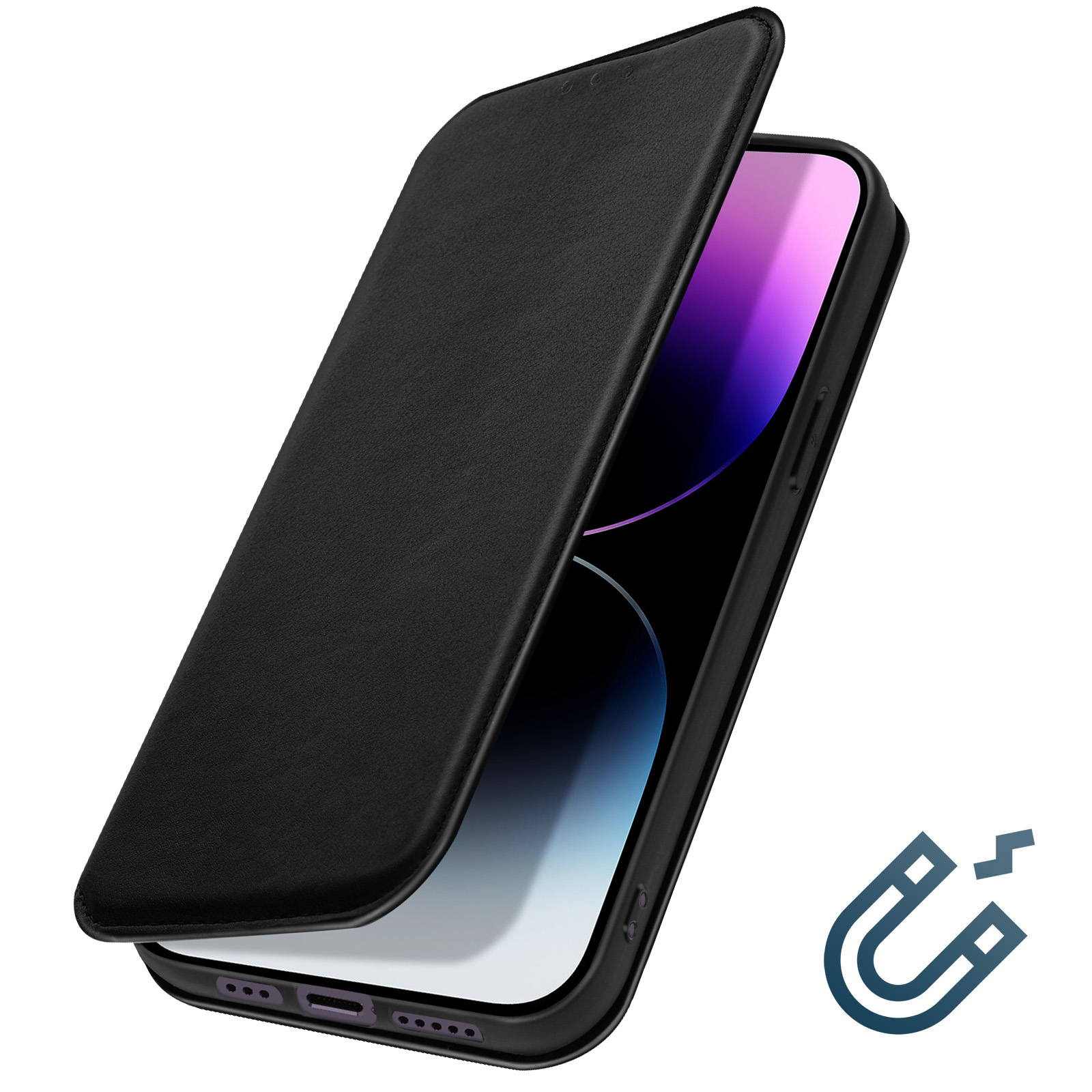 Magsafe Magnético Sem Fio Capa De Carregamento Para Iphone 14 13 12 11 Pro Max Mini XS XR 14 Plus No Capas I.628455992 - Foto 6