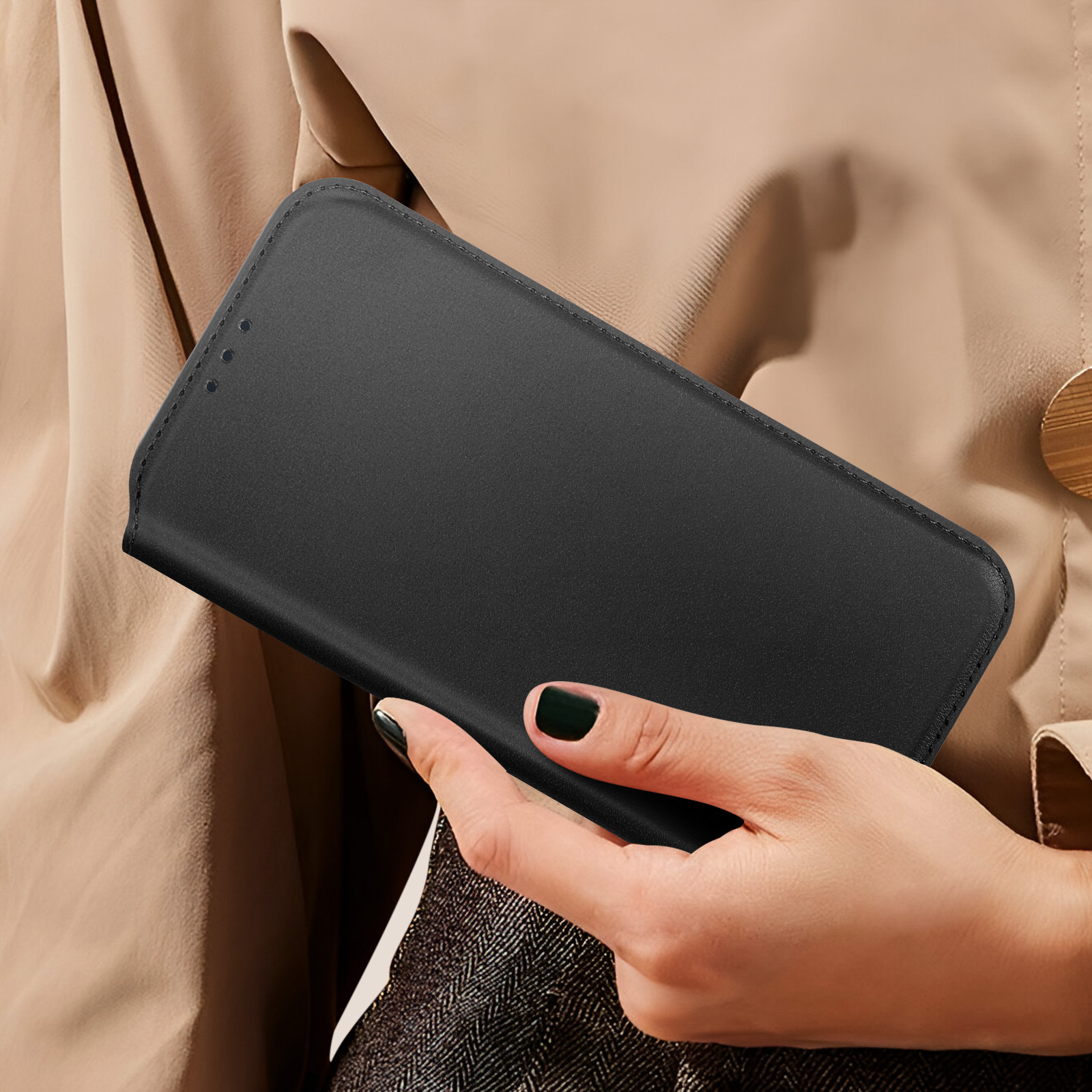 DECODED Custodia In Pelle Per IPhone 16 Pro Nero - Cover Telefono - Foto 12