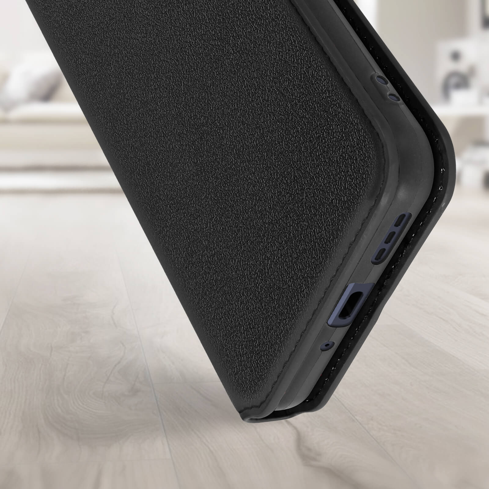 Étui Folio Magnétique Pour Xiaomi Redmi Note 12 Pro 5G - Noir - Neuf Sous Blister