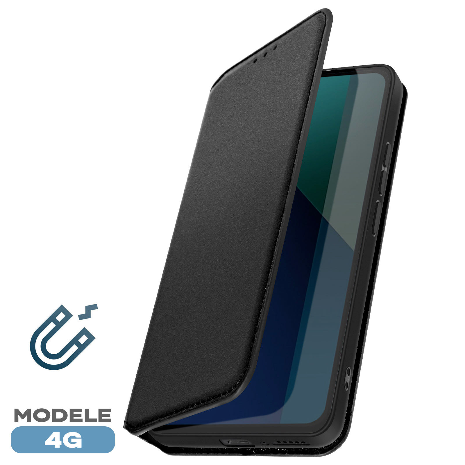 Coque et étui téléphone mobile AVIZAR Coque pour Xiaomi Redmi 13C Silicone Souple et Flexible