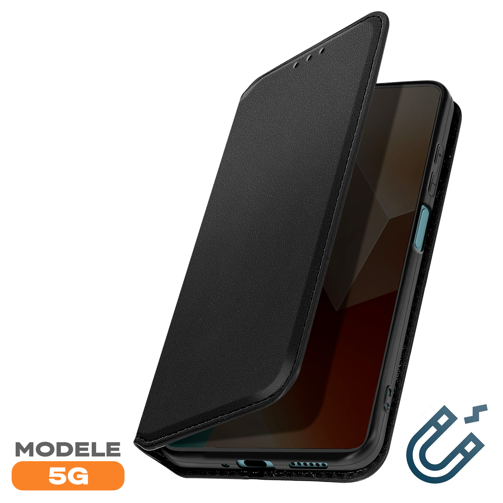 oex Étui de protection à rabat pour Sasung Galaxy A54 5G - Protection