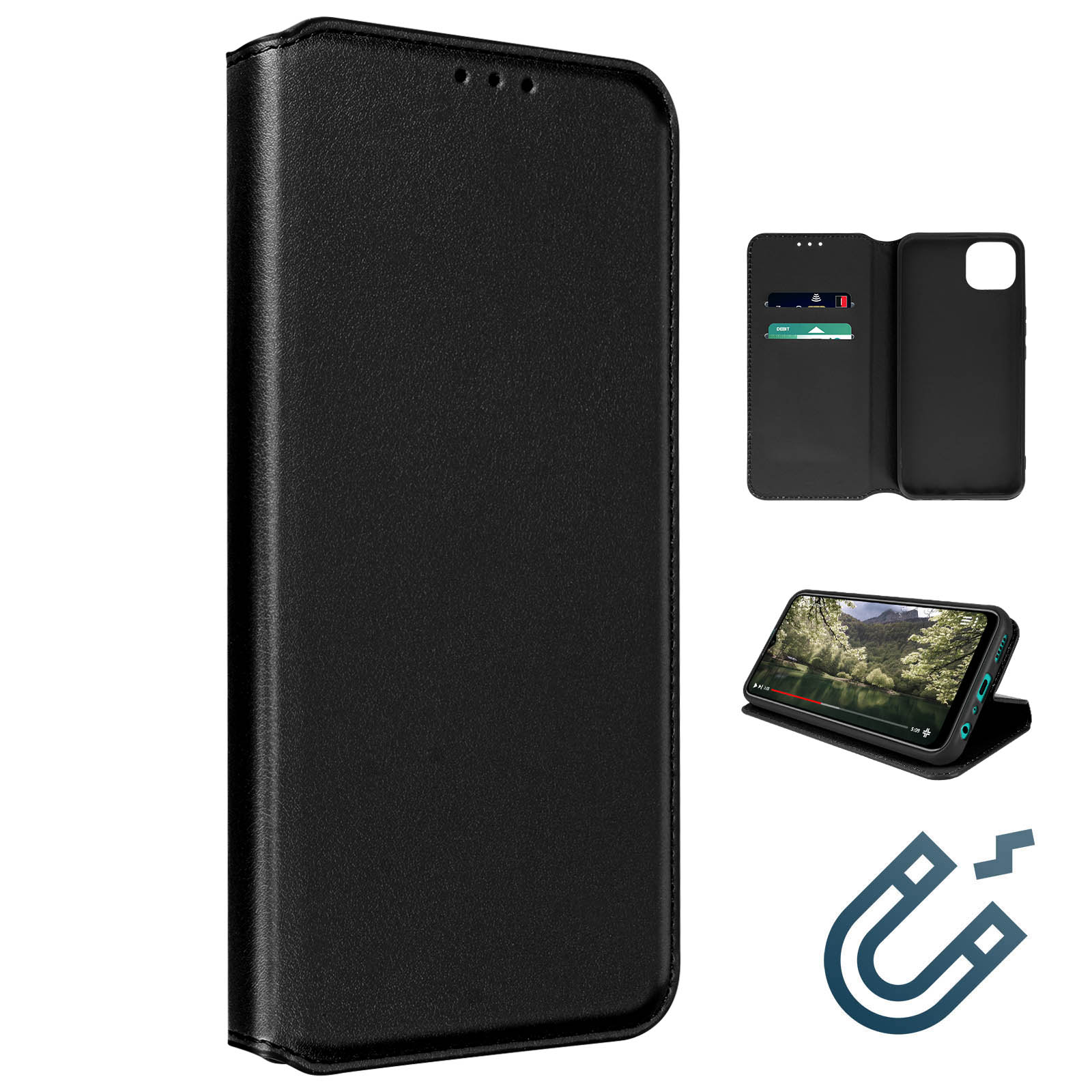 Gcepls Étui de Ceinture pour Galaxy S23 S22 Ultra 5G,S21 Ultra,Note 20 Ultra,Fermeture