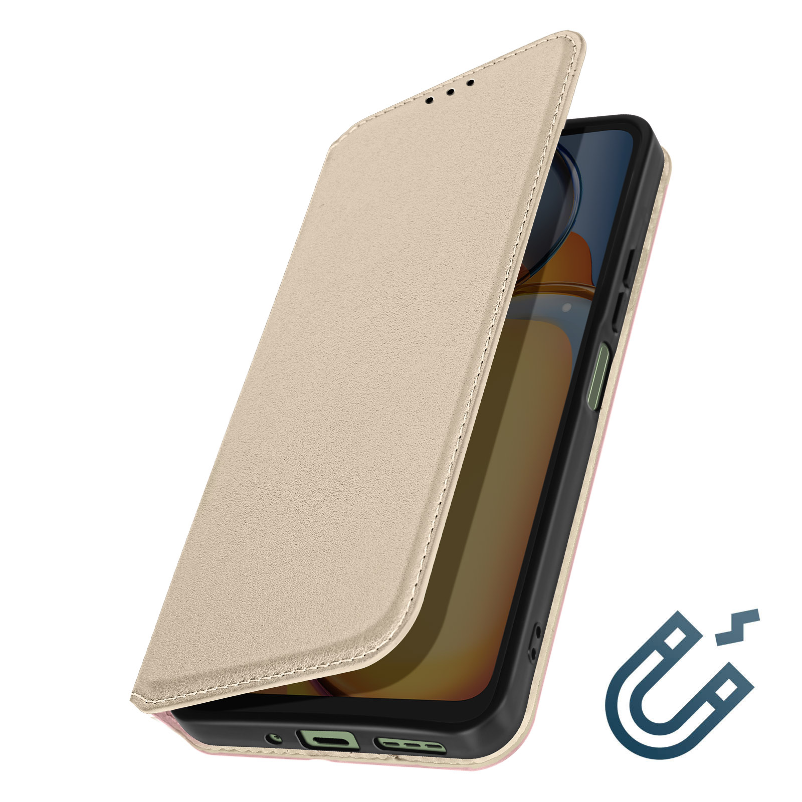 SMART BOOK CUSTODIA A LIBRO POKET FLIP COVER CASE PER XIAOMI Redmi 13c   Poco C65 Black - Foto 6