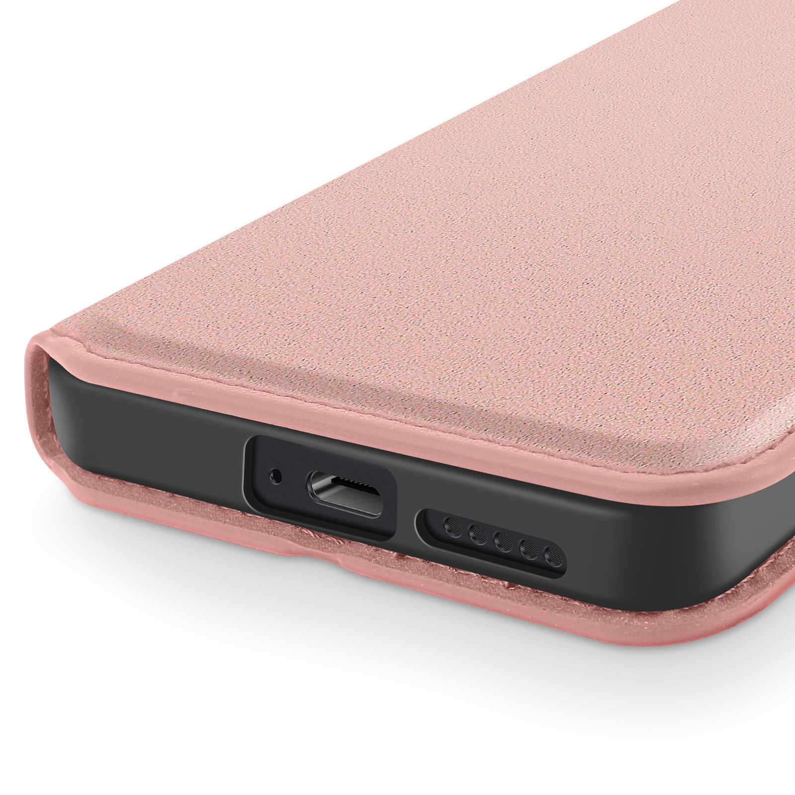 Custodia Portafoglio Per Xiaomi 13 Lite | Pelle PU Con Slot Carte E Contanti | Flip Cover Rosa - 4
