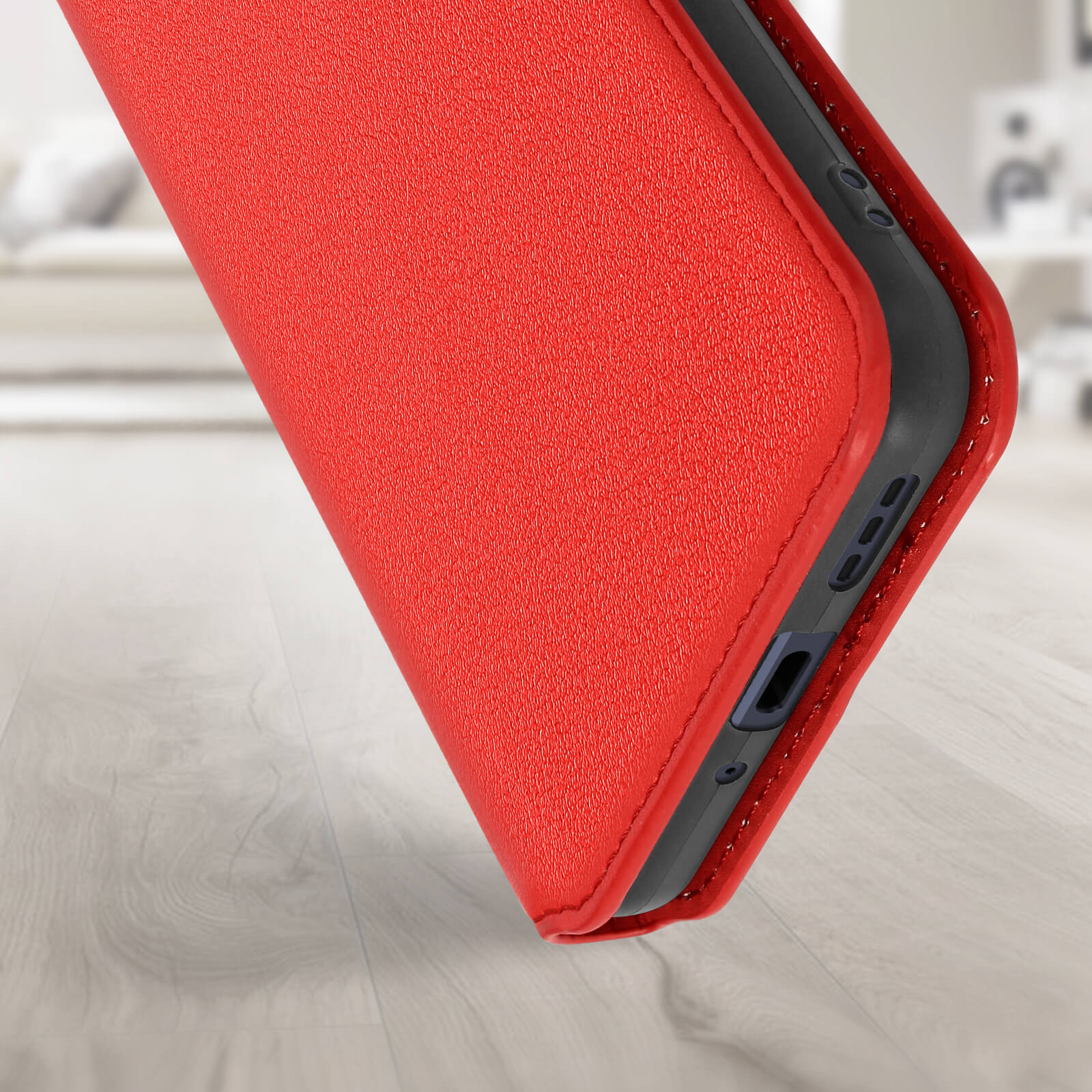 Chamel Xiaomi Redmi Note 11 Pro Custodia Magnet con supporto Pelle Fumé 4 Colori