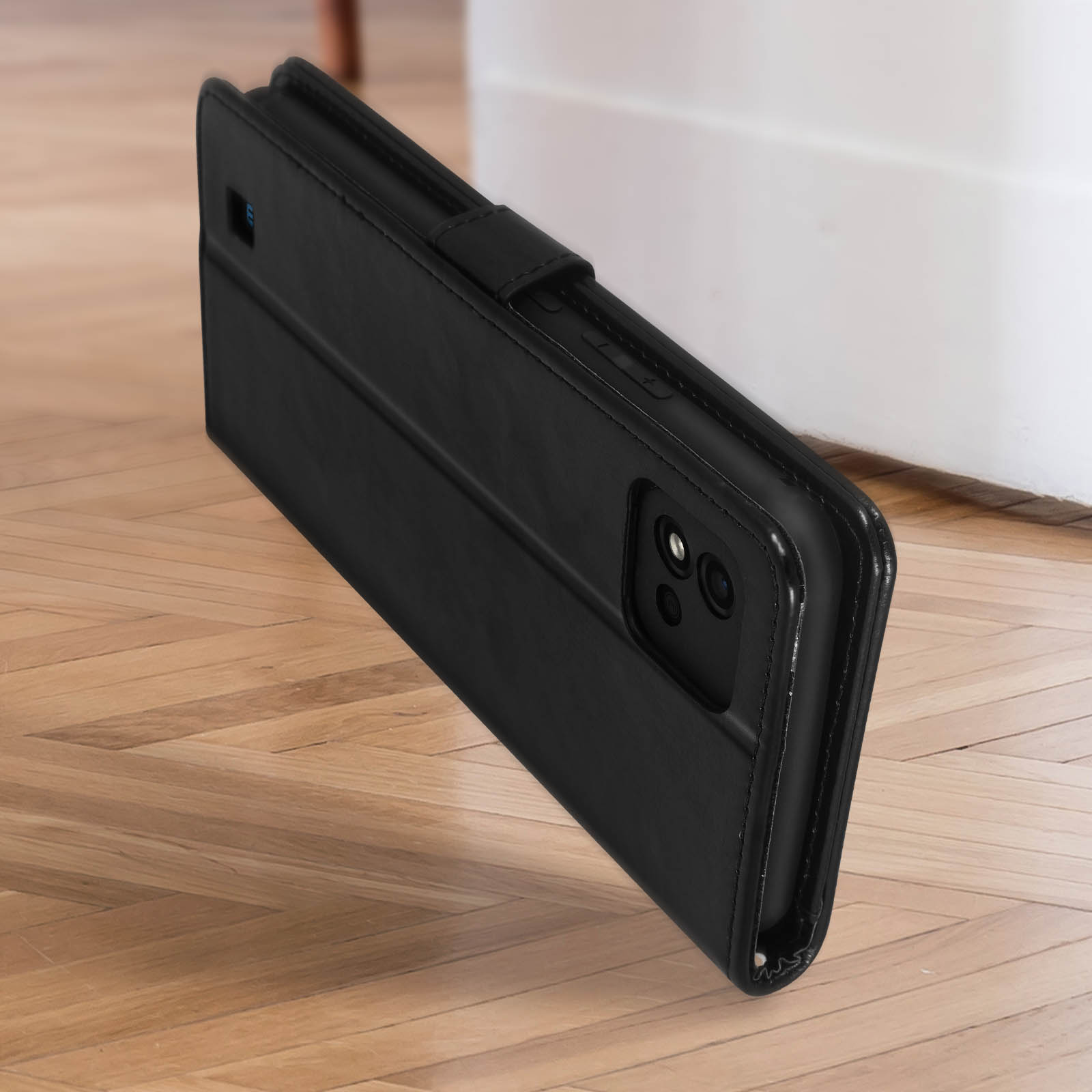 HONLEN Étui pour Realme C11 (2021) (6,52) Étui de protection en cuir