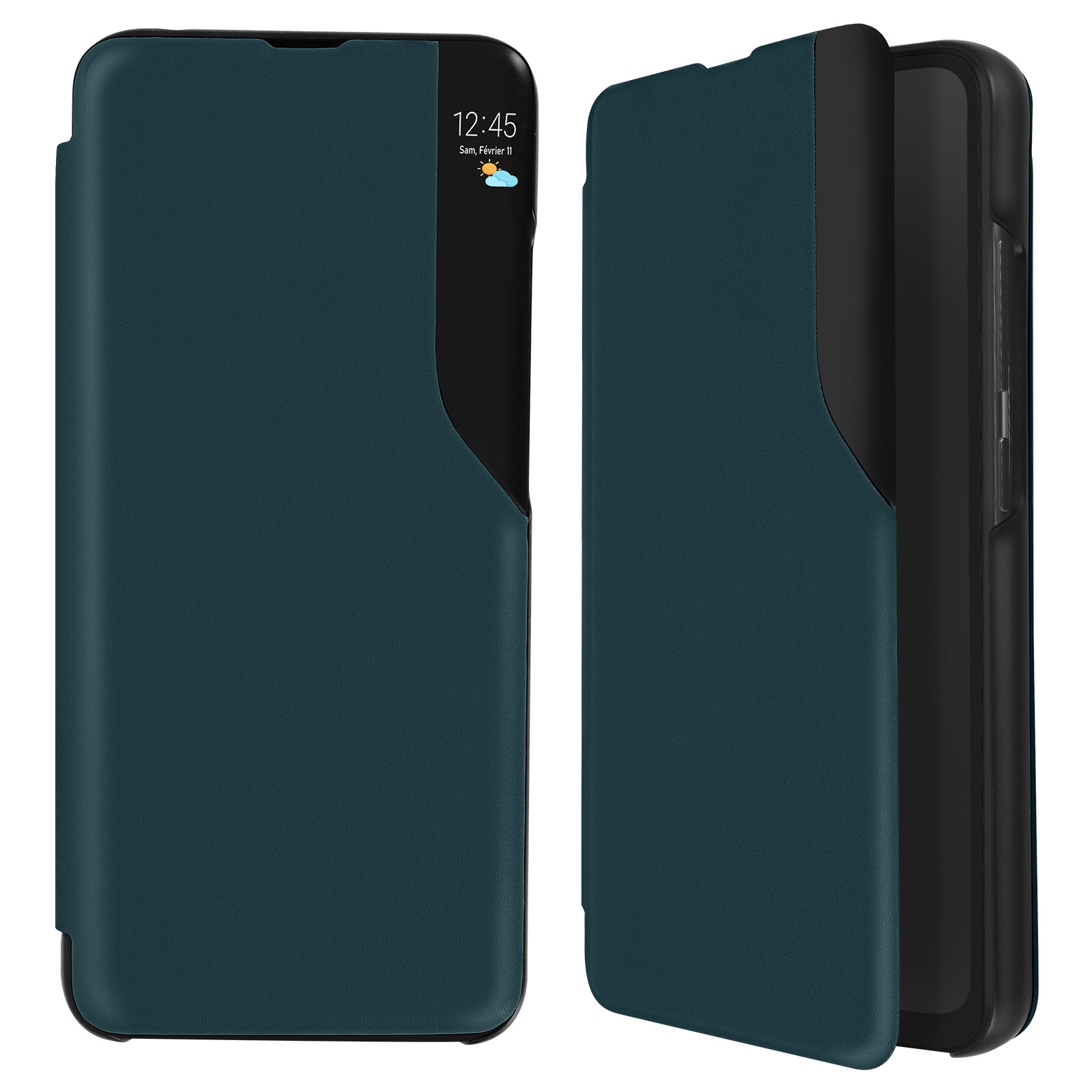 Custodia A Libro BOCTECH Per Realme 10 4G – Verde, In Pelle PU Con Porta Carte E Supporto | Antiurto E Magnetica - 3