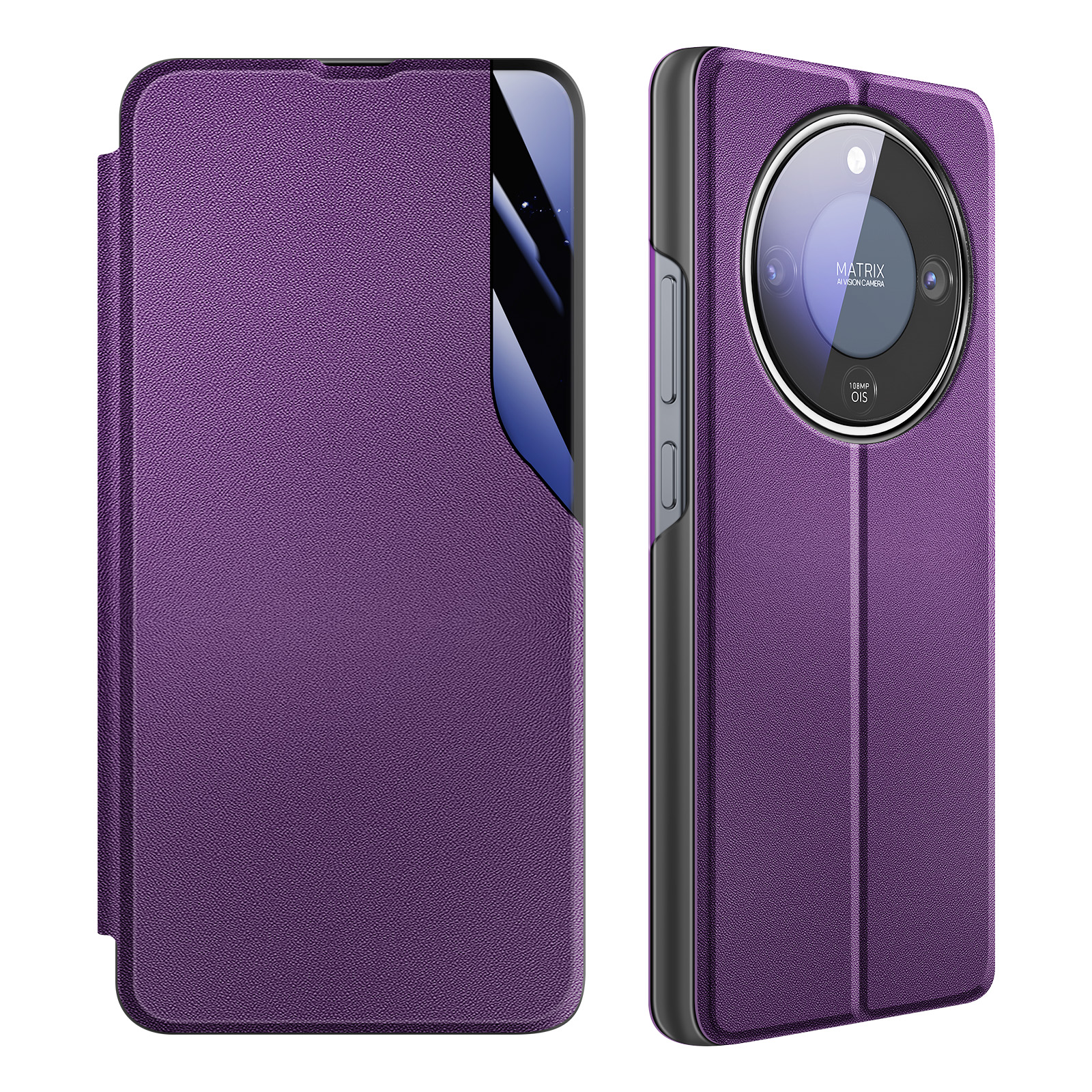 MOJIA Cover Portafoglio Per Honor X8 4G Con Supporto E Antifurto RFID - Pelle PU Morbida (Blu)