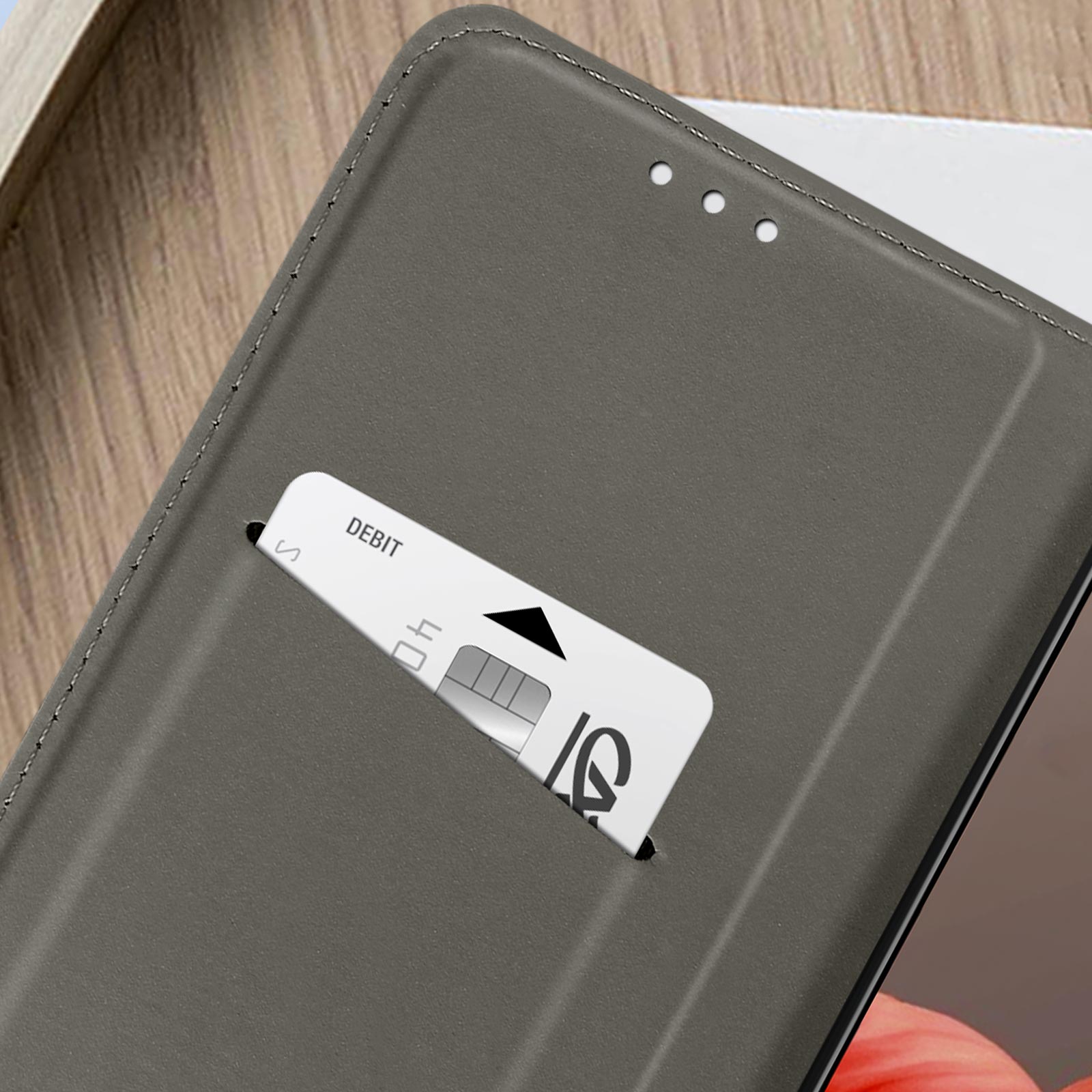 Custodia protettiva a libro per Motorola Moto G73 5G Cover Bookstyle Case blu