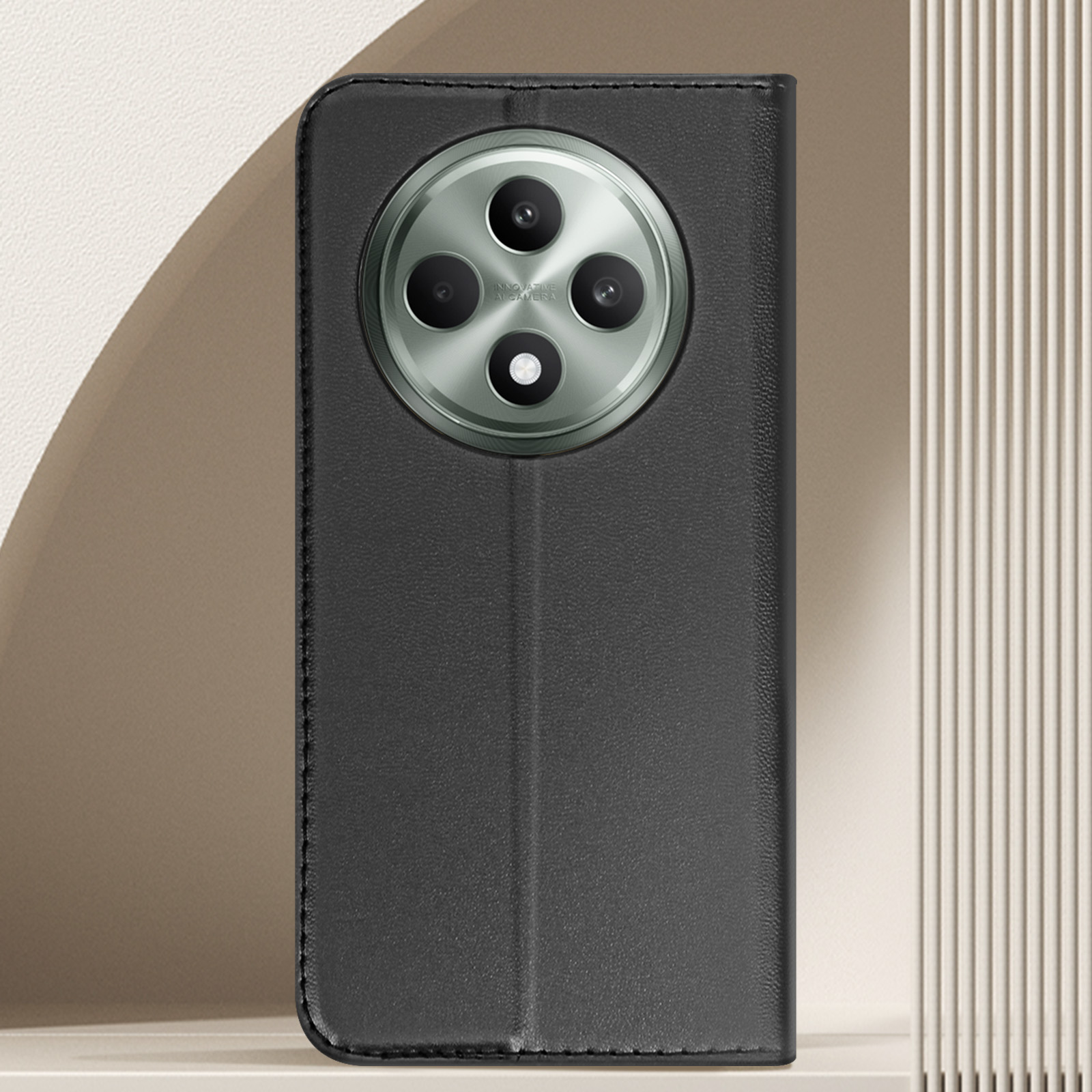 Cadorabo Custodia Libro Per Oppo A12 – BRUNO CAFÉ – Portafoglio Con Vani Carte E Chiusura Magnetica - 3