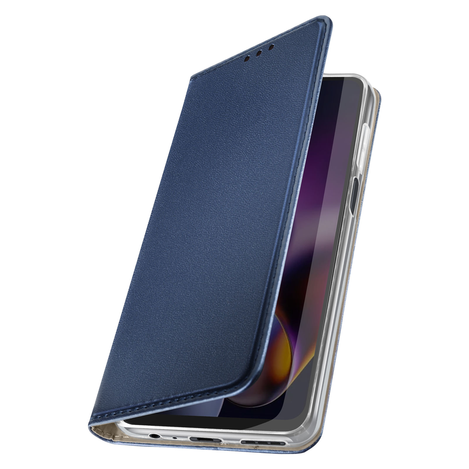 Custodia a portafoglio per Motorola Moto G54 5G, in pelle PU di alta qualità con farfalla goffrata, compatibile con Motorola G54 Power Phone Case [chiusura magnetica] [cavalletto] [slot per schede