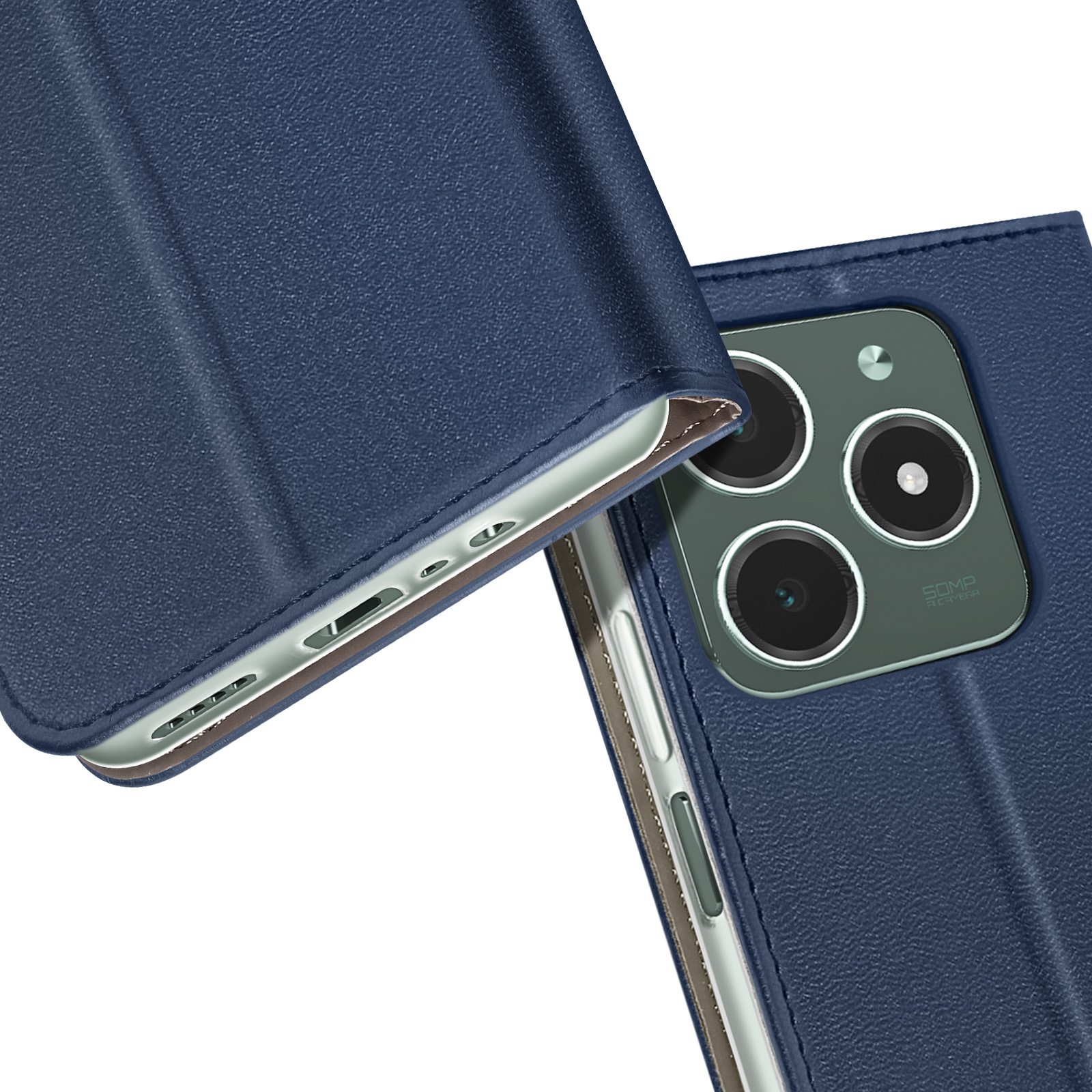 Coque Magnétique Realme C31 - Housse Anti-choc Anneau - Armor Ring Case