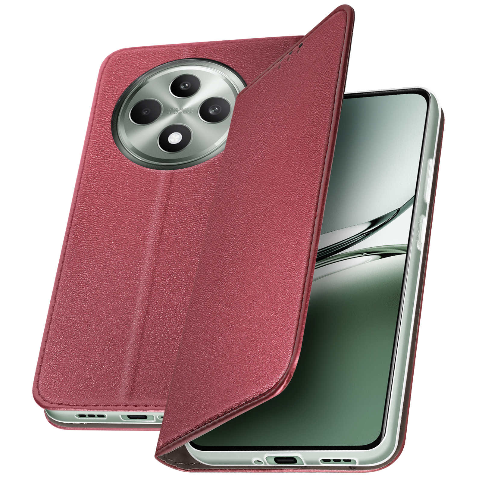 Custodia Portafoglio Shantime Per OPPO Reno 2Z/2F: Tessuto Oxford E Pelle PU Con Chiusura Magnetica
