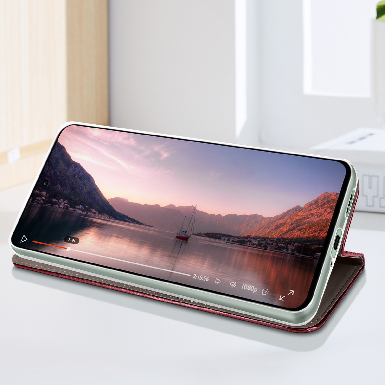 IVoler Cover 3 In 1 Per Oppo Reno 12F/12FS – Custodia Trasparente In TPU Con 2 Vetri Temperati, Protezione 360°