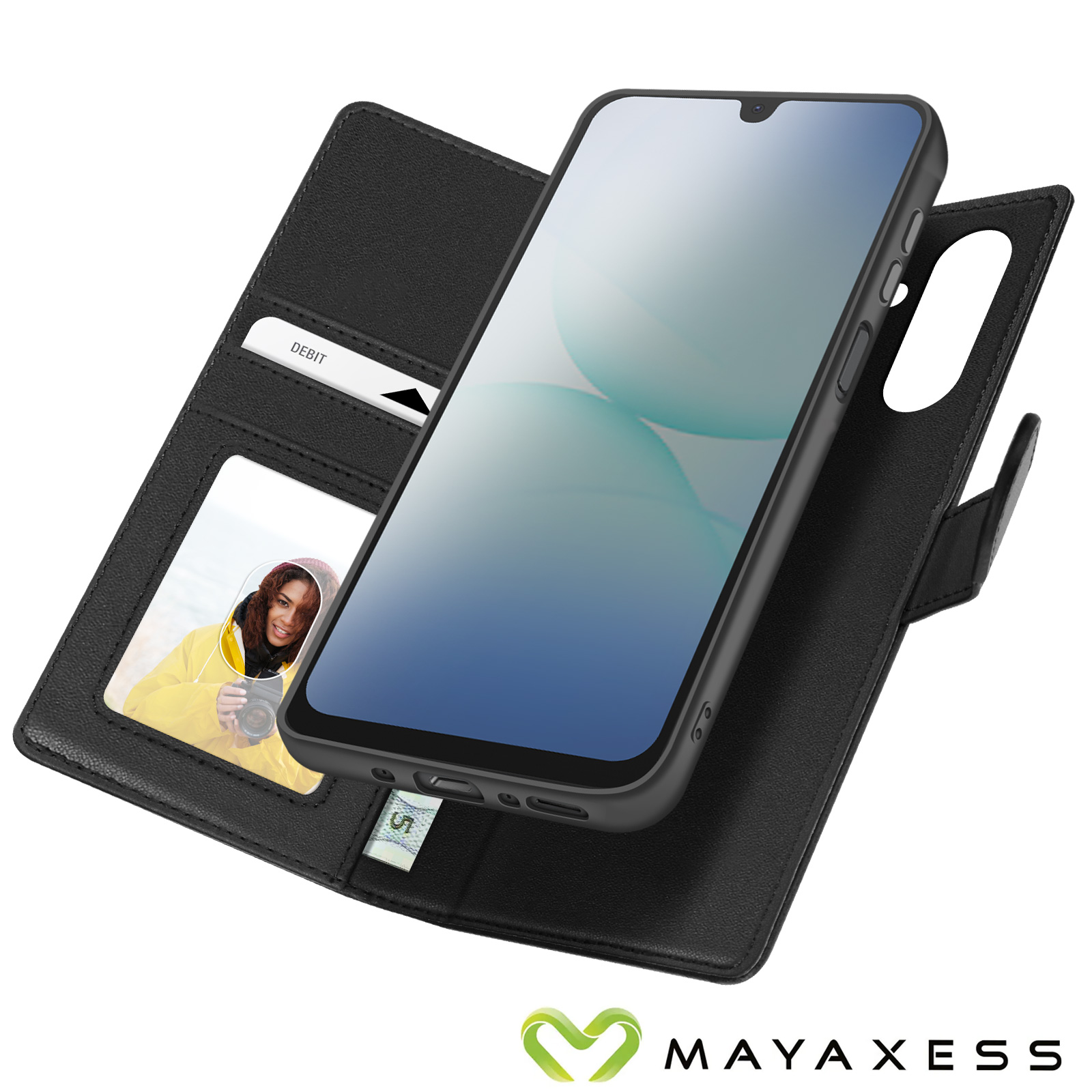 Étui Portefeuille Zanaé Columbia Galaxy A17 Columbia moutarde main image 0