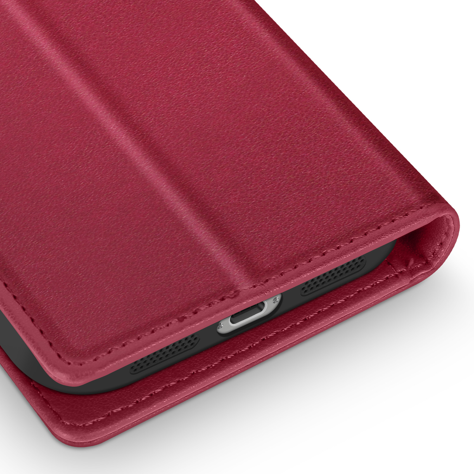 Étui portefeuille pour Nokia C32 - Résistant aux chocs Étui portefeuille pour Nokia C32 - Résistant aux chocs