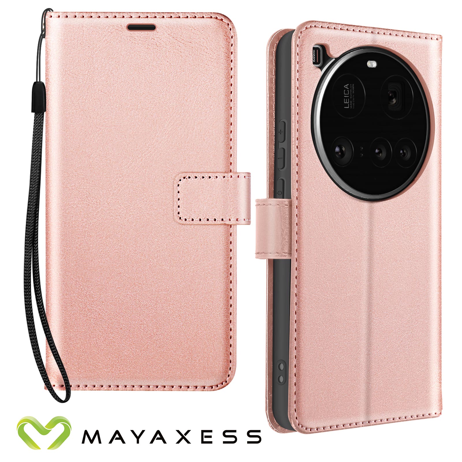 Per Xiaomi 15 Ultra Custodia Moda PU Dermatoglifo Cover
