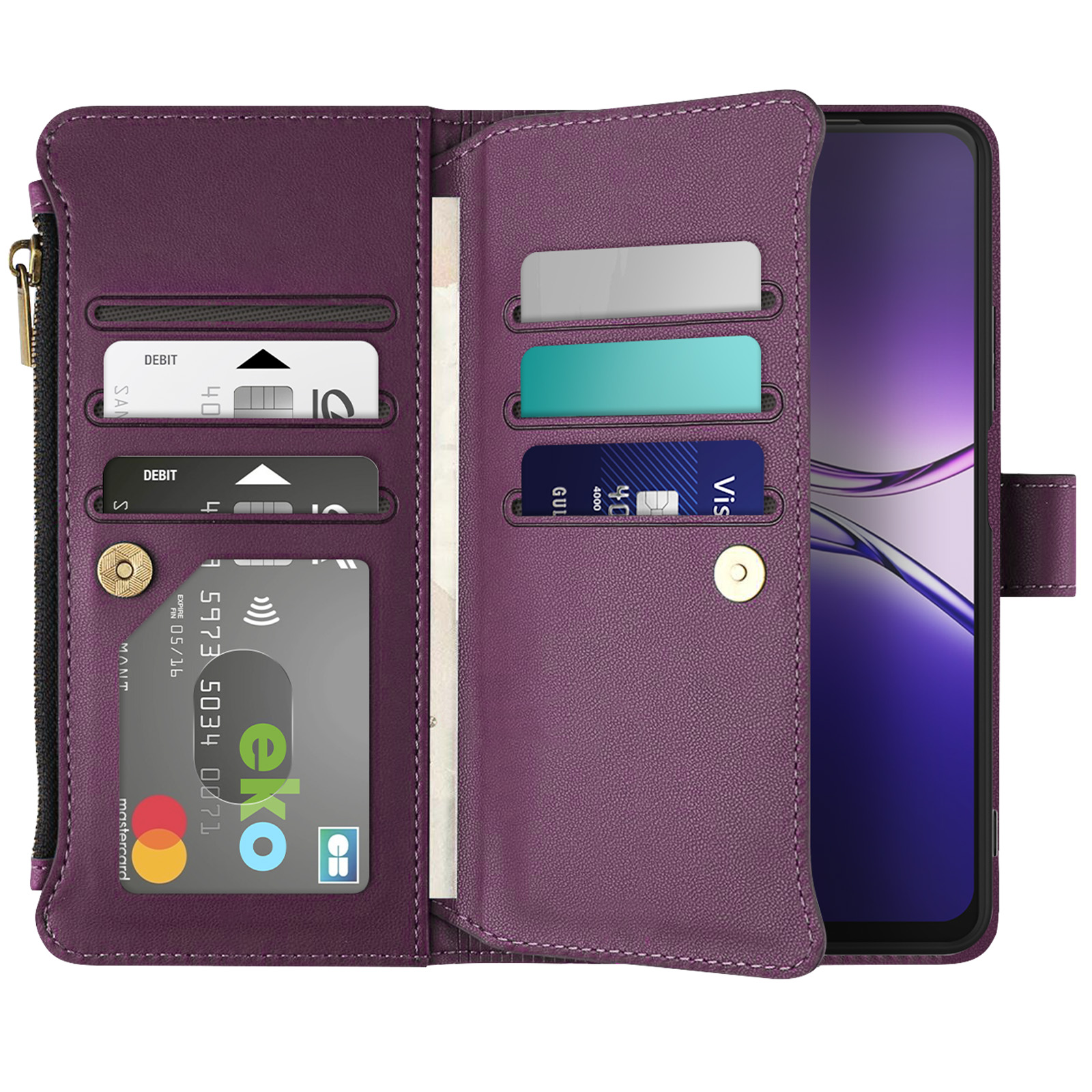 Custodia In Silicone TPU Con Telaio Galvanico Per OPPO A6 Pro 5G – Morbida, Antigraffio E Lavabile, Viola