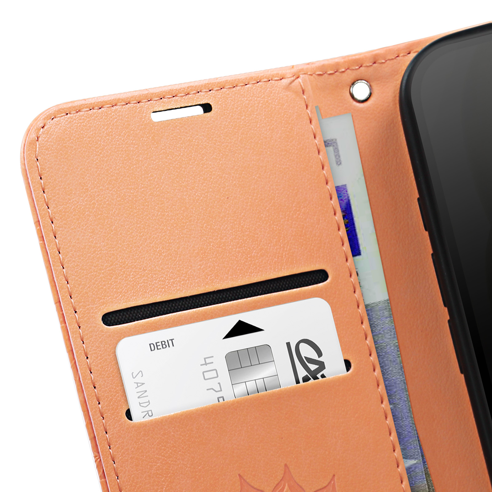 Cover per iPhone 16, Flip Libro Pelle Portafoglio Custodia con [Funzione Stand] [Slot per Schede] Compatibile iPhone 16 Blu