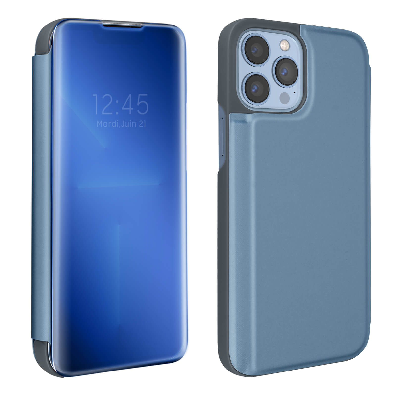 Yrzper Custodia per iPhone 12 Pro Max Custodia Clear View