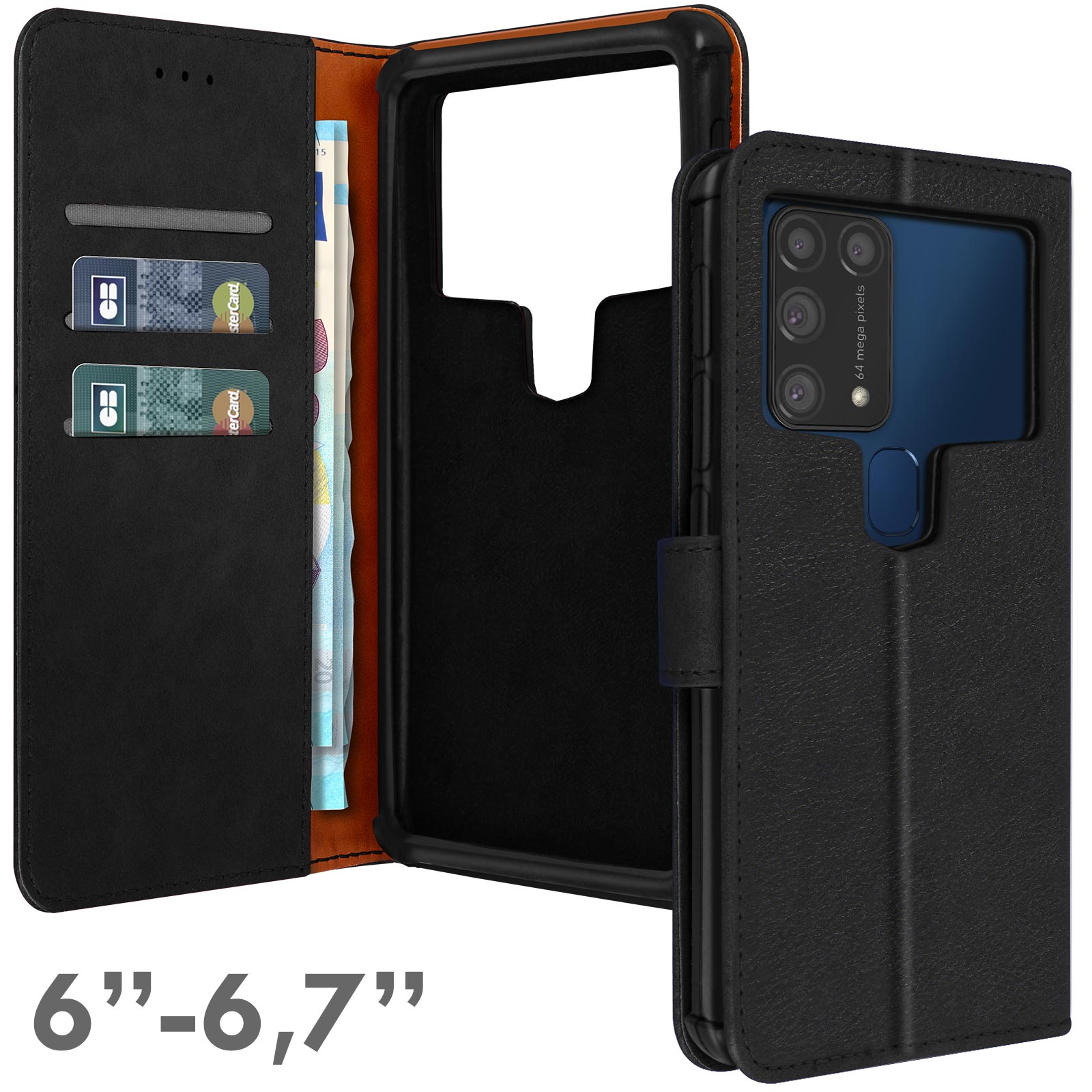 FitBAG Housse En Cuir Nappa Pour Oppo Reno Ace – Protège Et Nettoie L'écran – Fabriqué Main En Allemagne